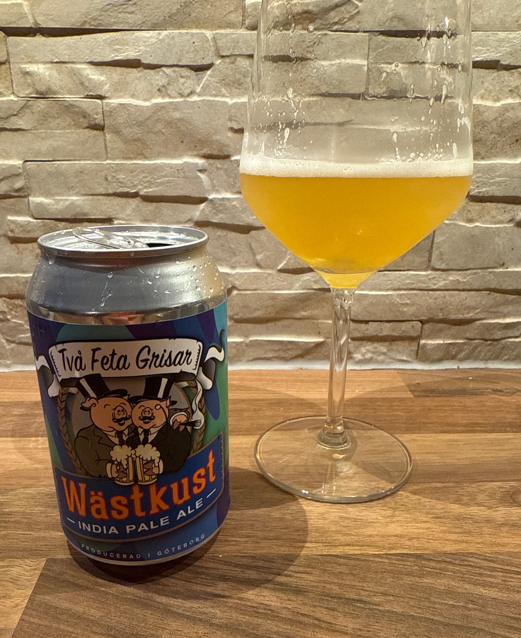 Wästkust India Pale Ale, De Vos Belgisk Öl