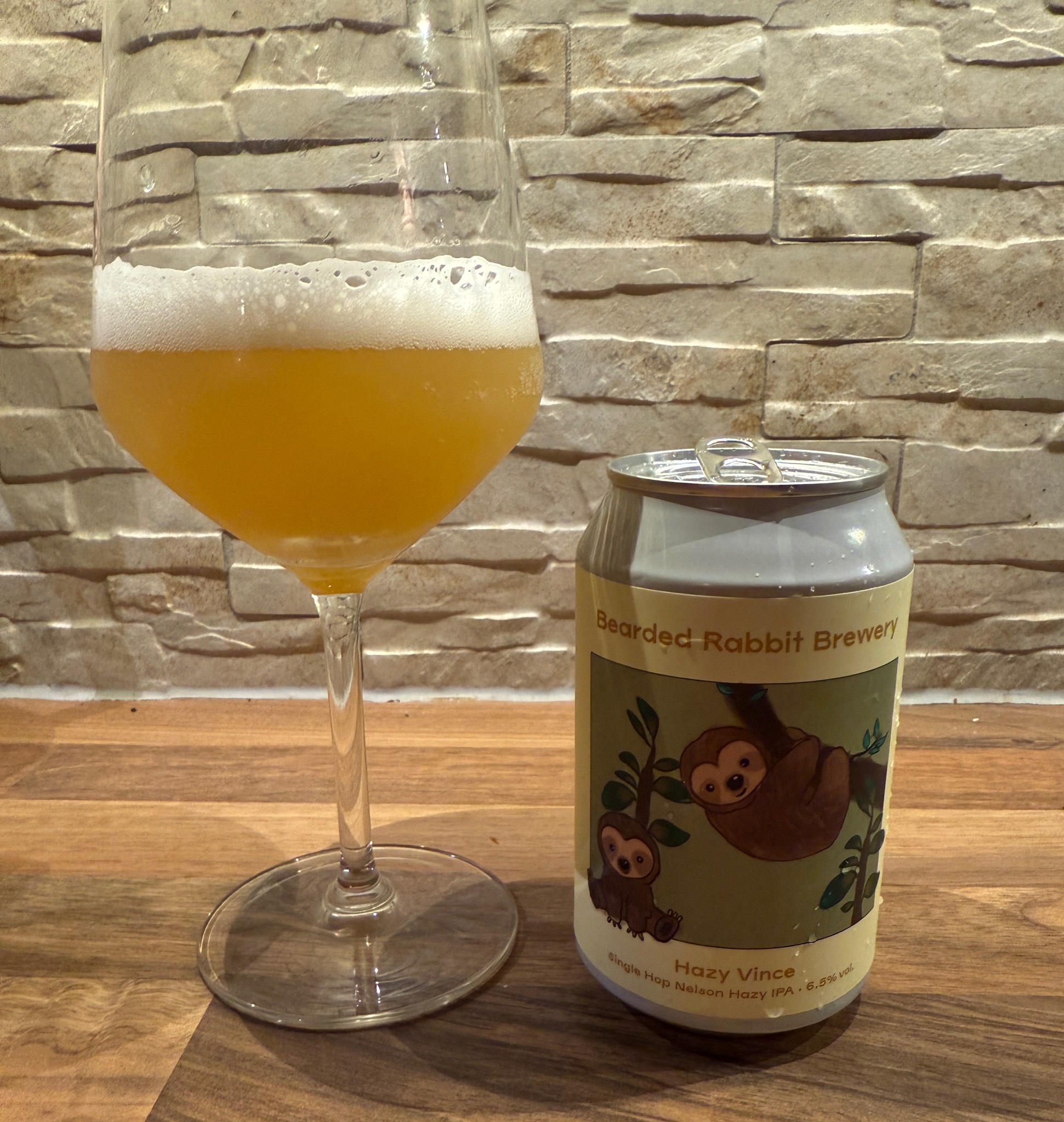 Hazy Vince, Bearded Rabbit Brewery