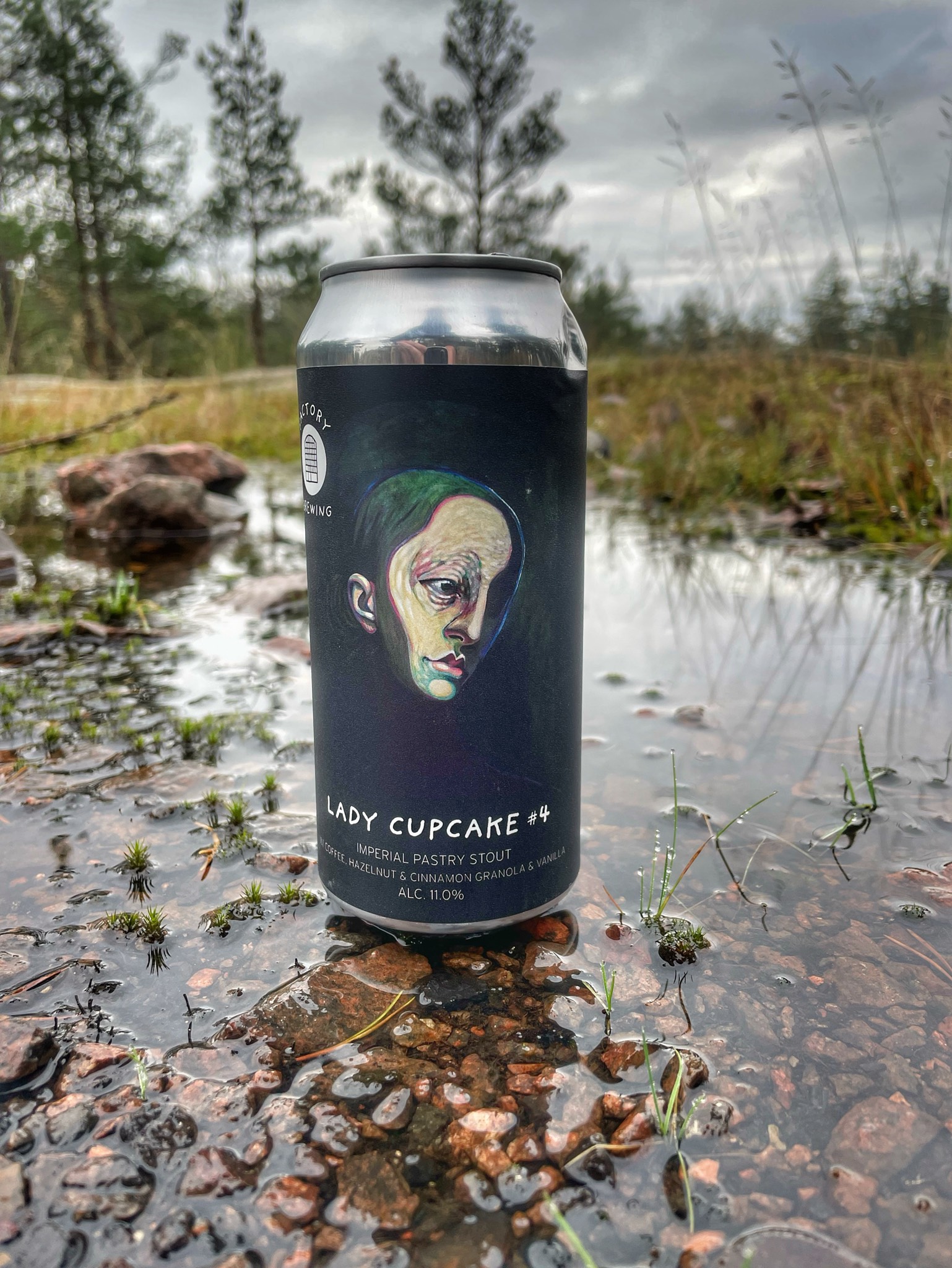 Lady Cupcake #4 (Coffee, Hazelnut & Cinnamon Granola & Vanilla), Finland