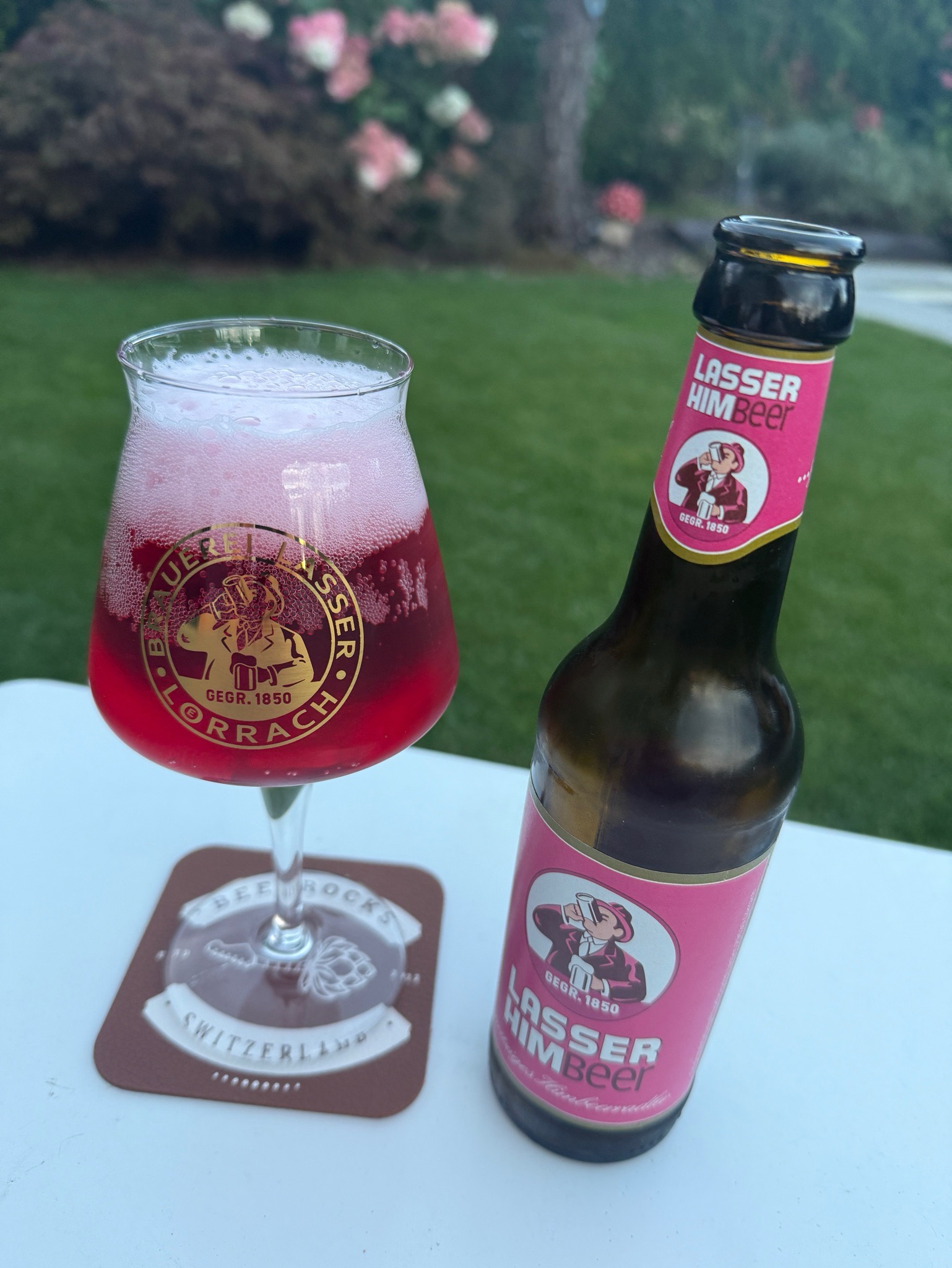 Lasser Himbeer, Privatbrauerei Lasser