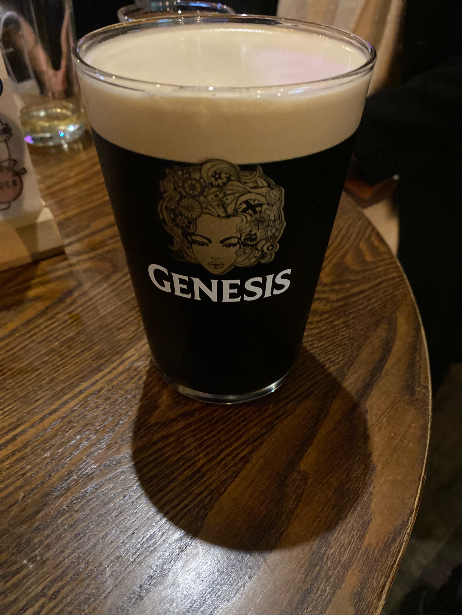 Genesis Bedford Stout, Brewpoint Brewery (Wells & Co)