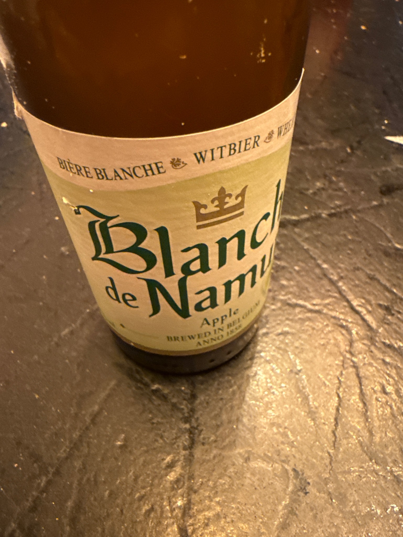 Blanche de Namur Apple, Belgium