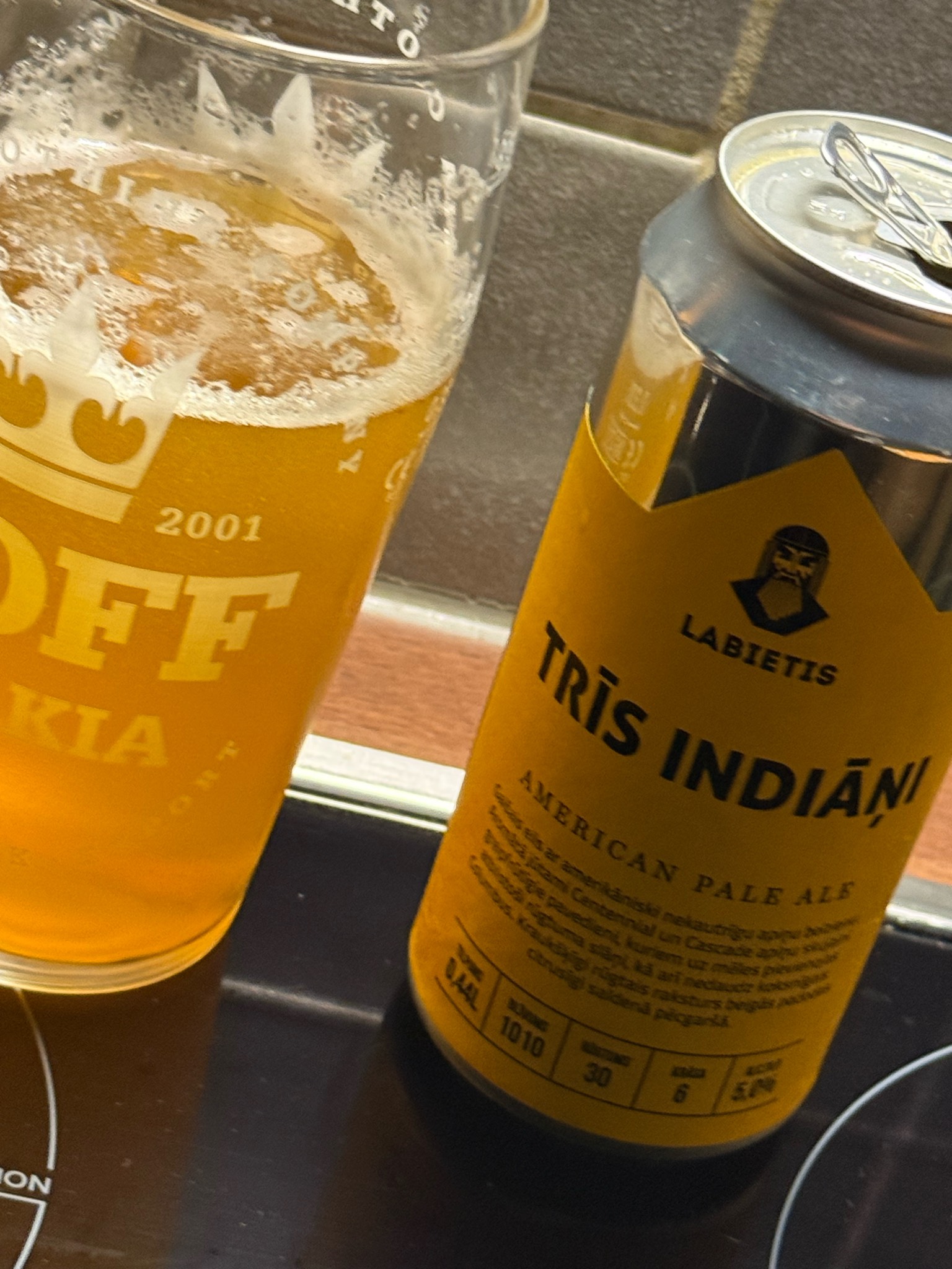 Trīs Indiāņi, Latvia