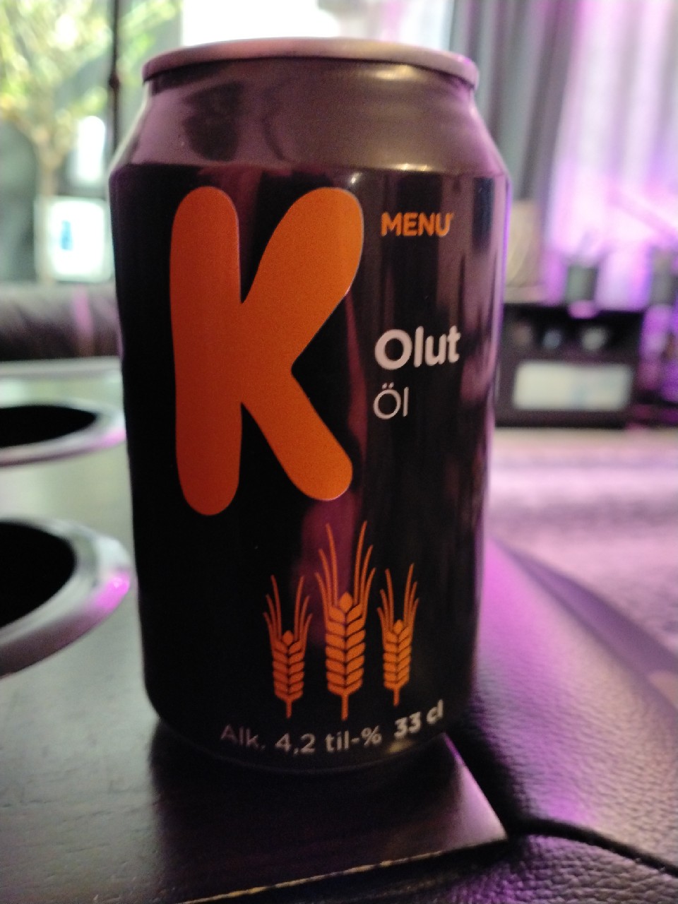 K-Menu Lager Olut 4.2%, Finland