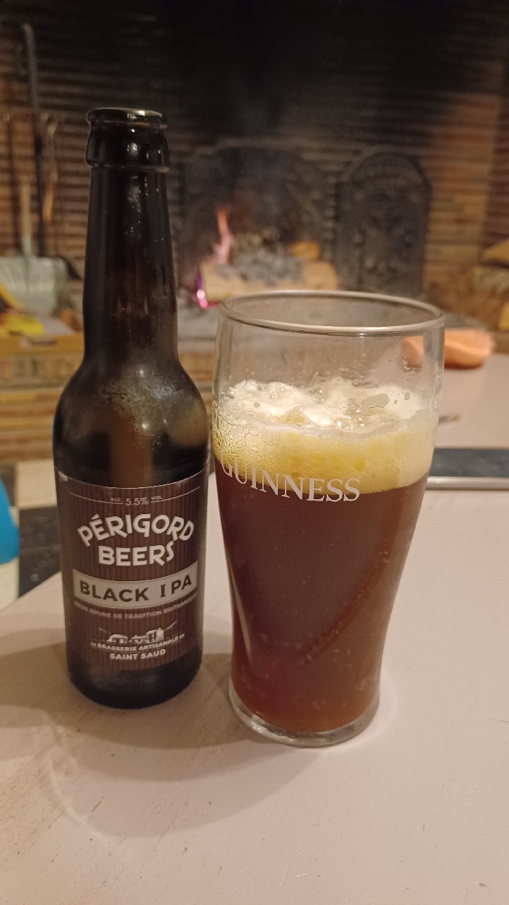 Périgord Beers Black IPA, La Brasserie Artisanale De Saint Saud (Périgord Beers)