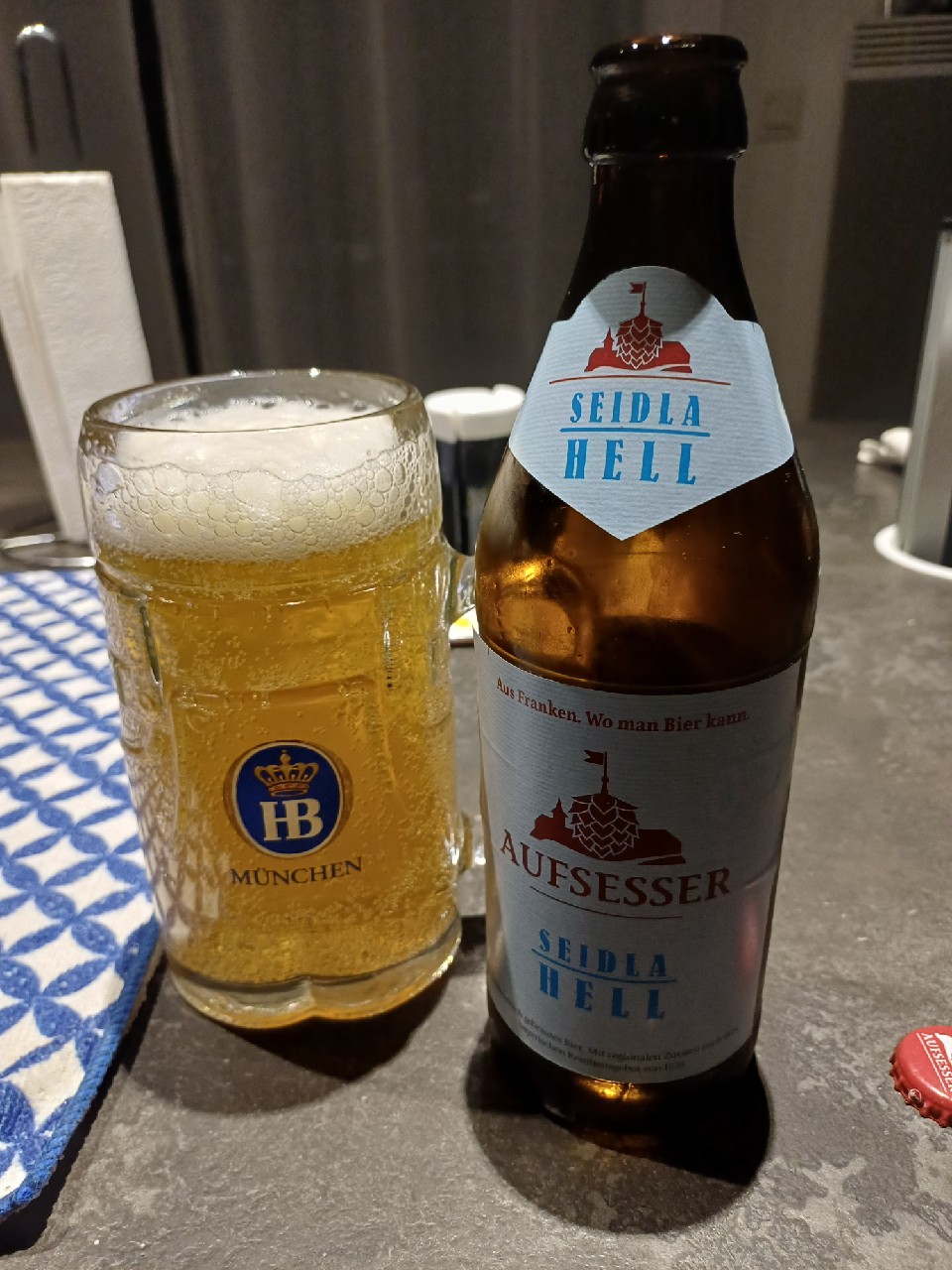 Aufsesser Seidla Hell, Brauereigasthof Rothenbach (Aufsesser Brauerei)