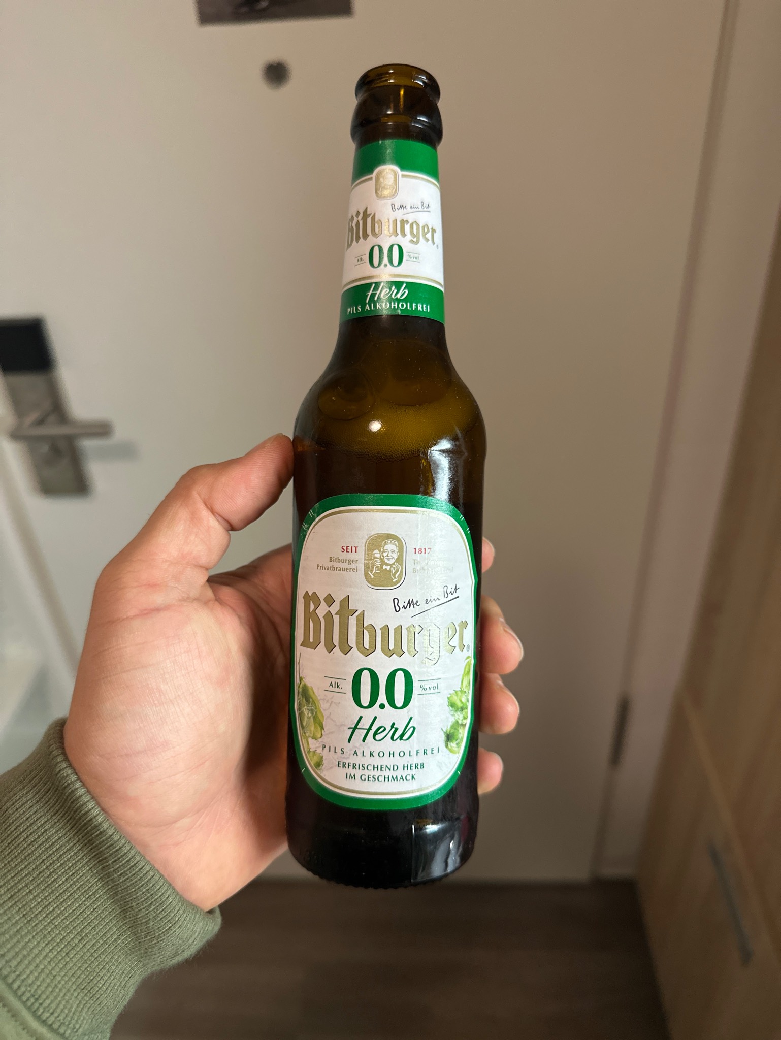 Bitburger 0,0% Herb, Bitburger Brauerei