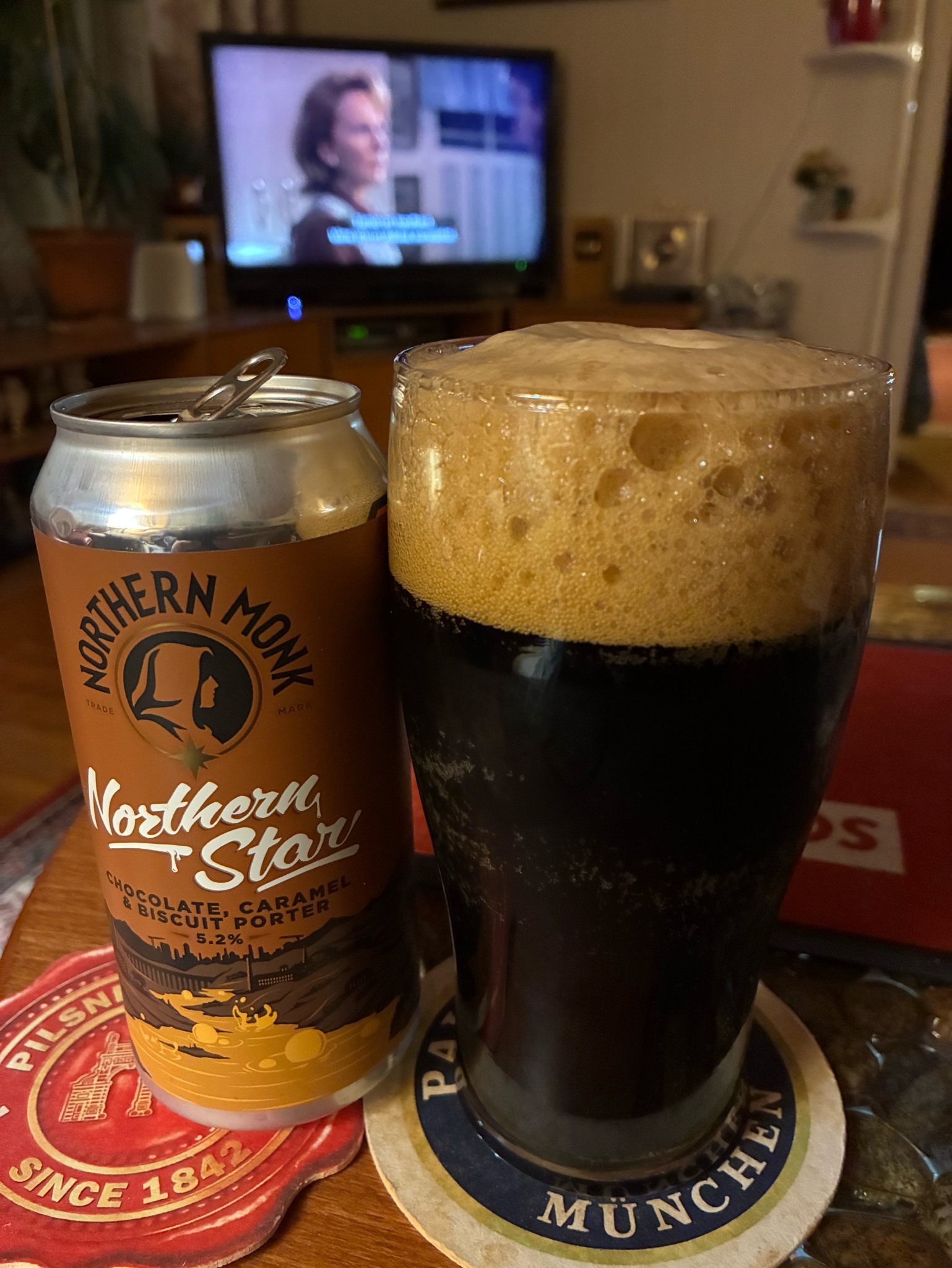 Northern Star: Chocolate, Caramel & Biscuit Porter, Northern Monk Brew Co.