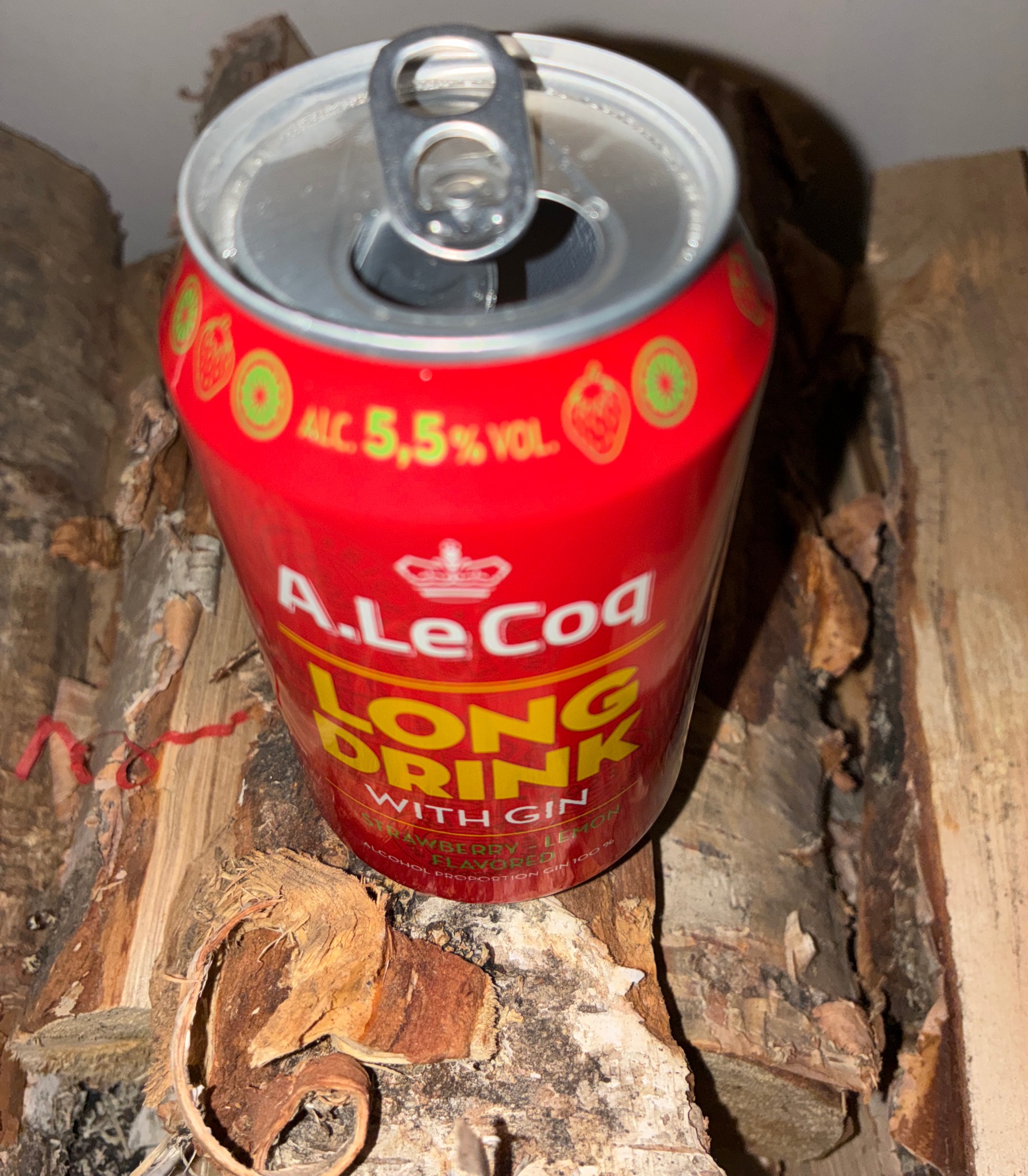 A. Le Coq GIN Strawberry-Lemon Long Drink, A. Le Coq (Olvi)