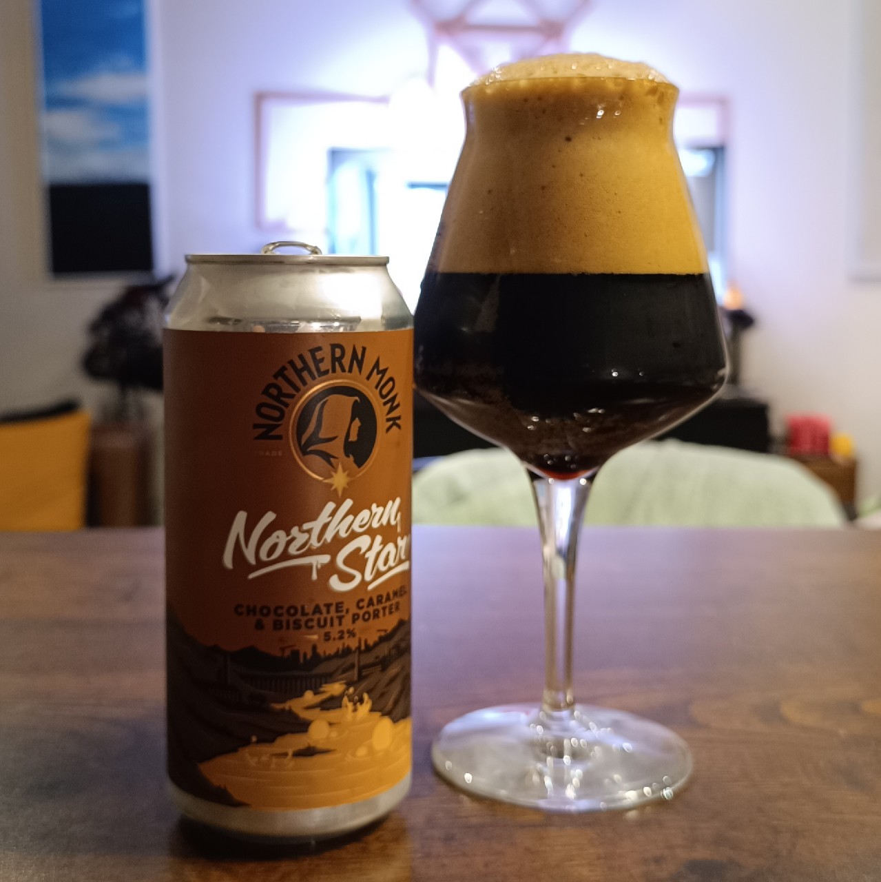 Northern Star: Chocolate, Caramel & Biscuit Porter, Northern Monk Brew Co.