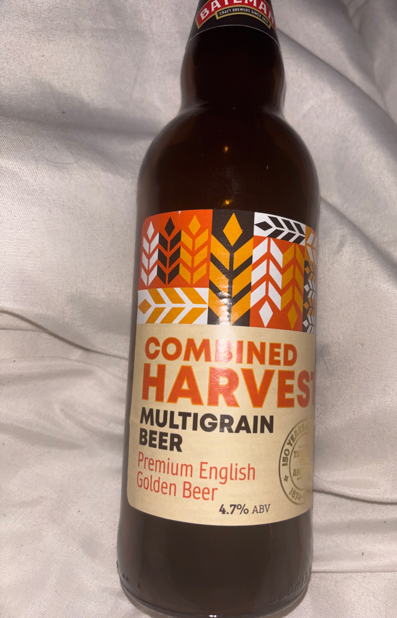 Combined Harvest, Batemans Brewery