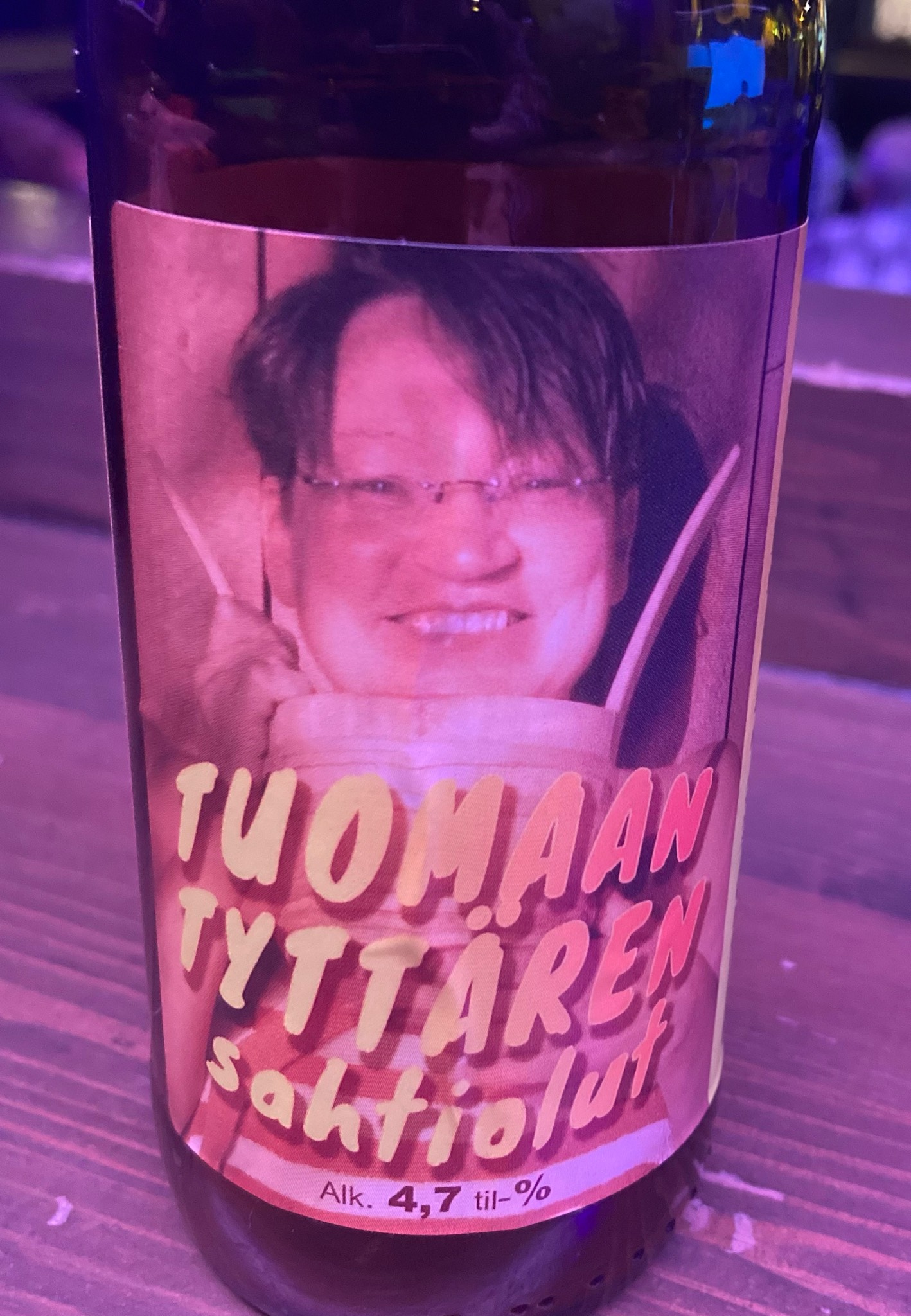 Tuomaan Tyttären Sahtiolut, Olu Bryki Raum