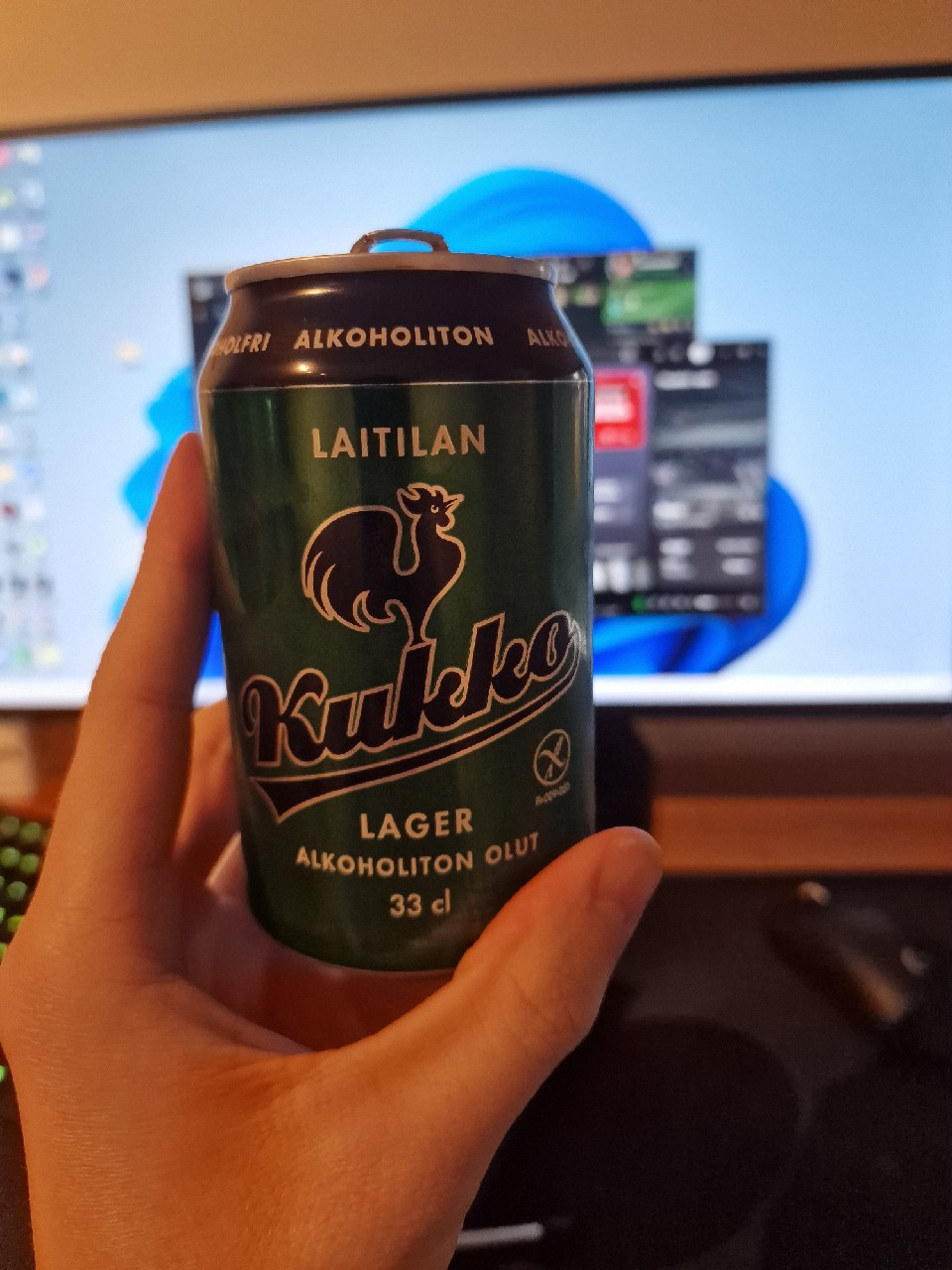 Kukko Lager Alkoholiton, Finland