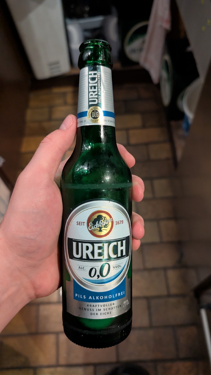 Ureich 0,0 Pils Alkoholfrei, Privatbrauerei Eichbaum