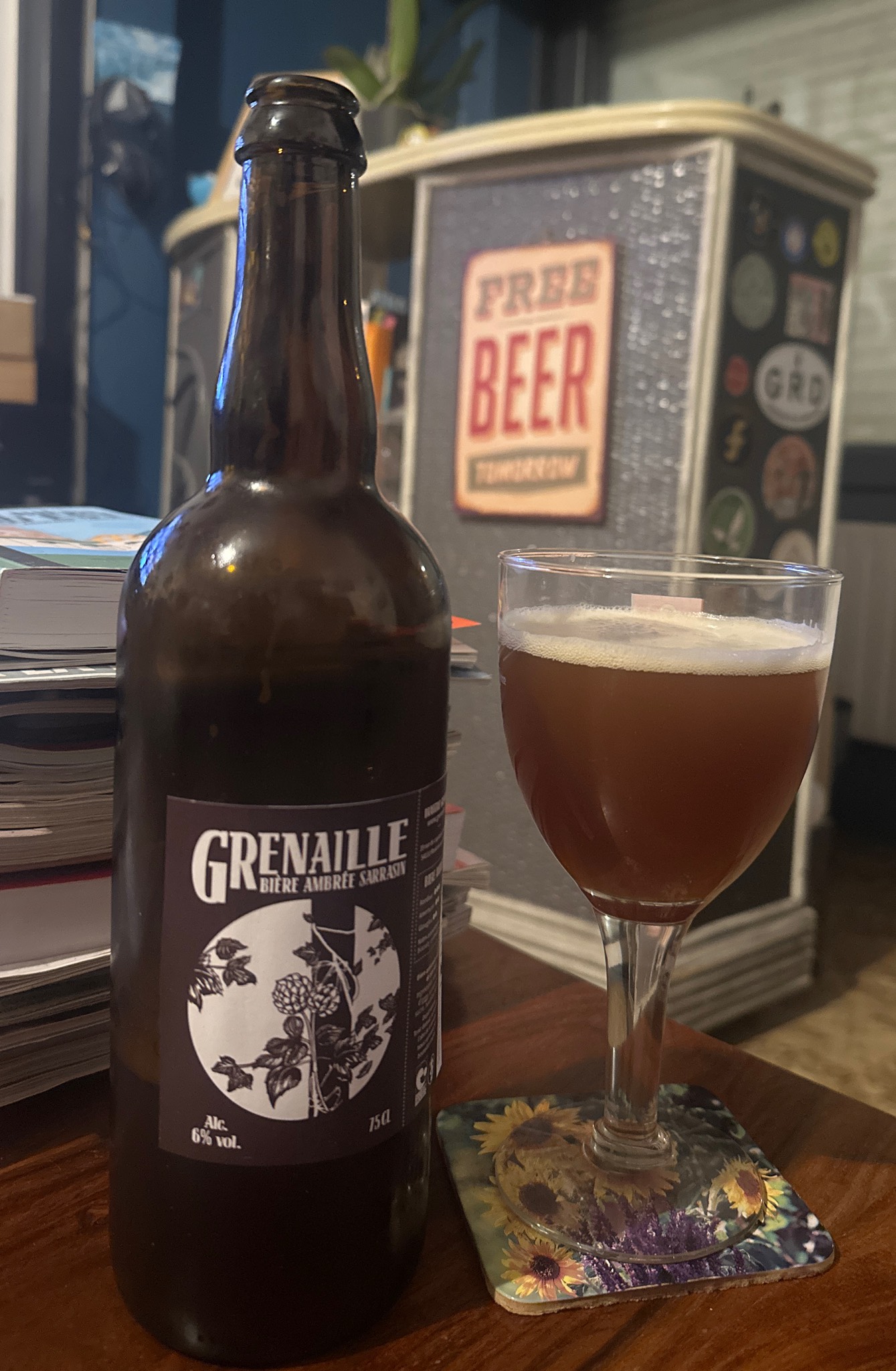 Grenaille Ambrée, Microbrasserie Grenaille