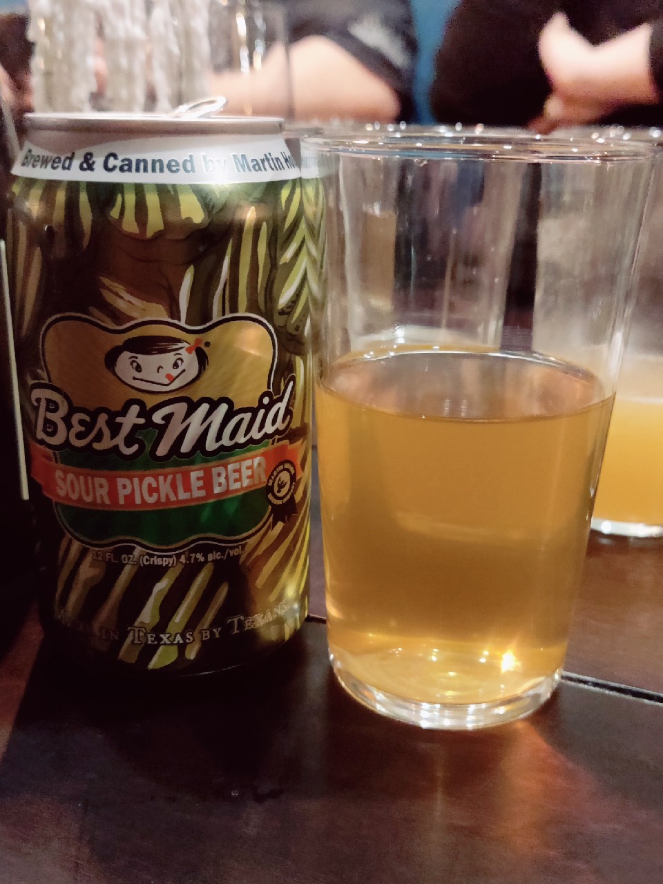 Best Maid Sour Pickle Beer, Martin House Brewing Company