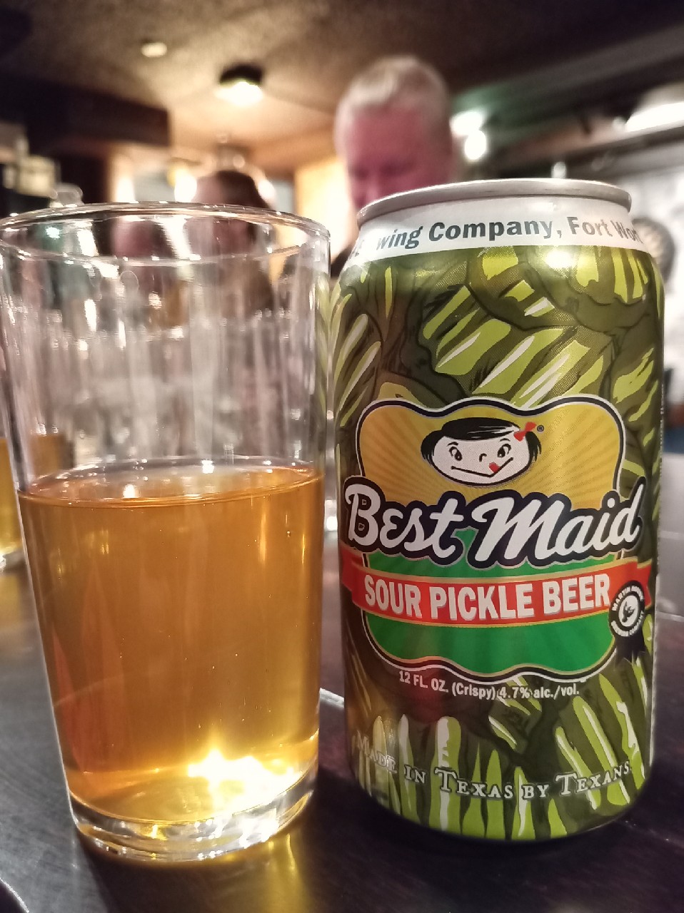 Best Maid Sour Pickle Beer, Martin House Brewing Company