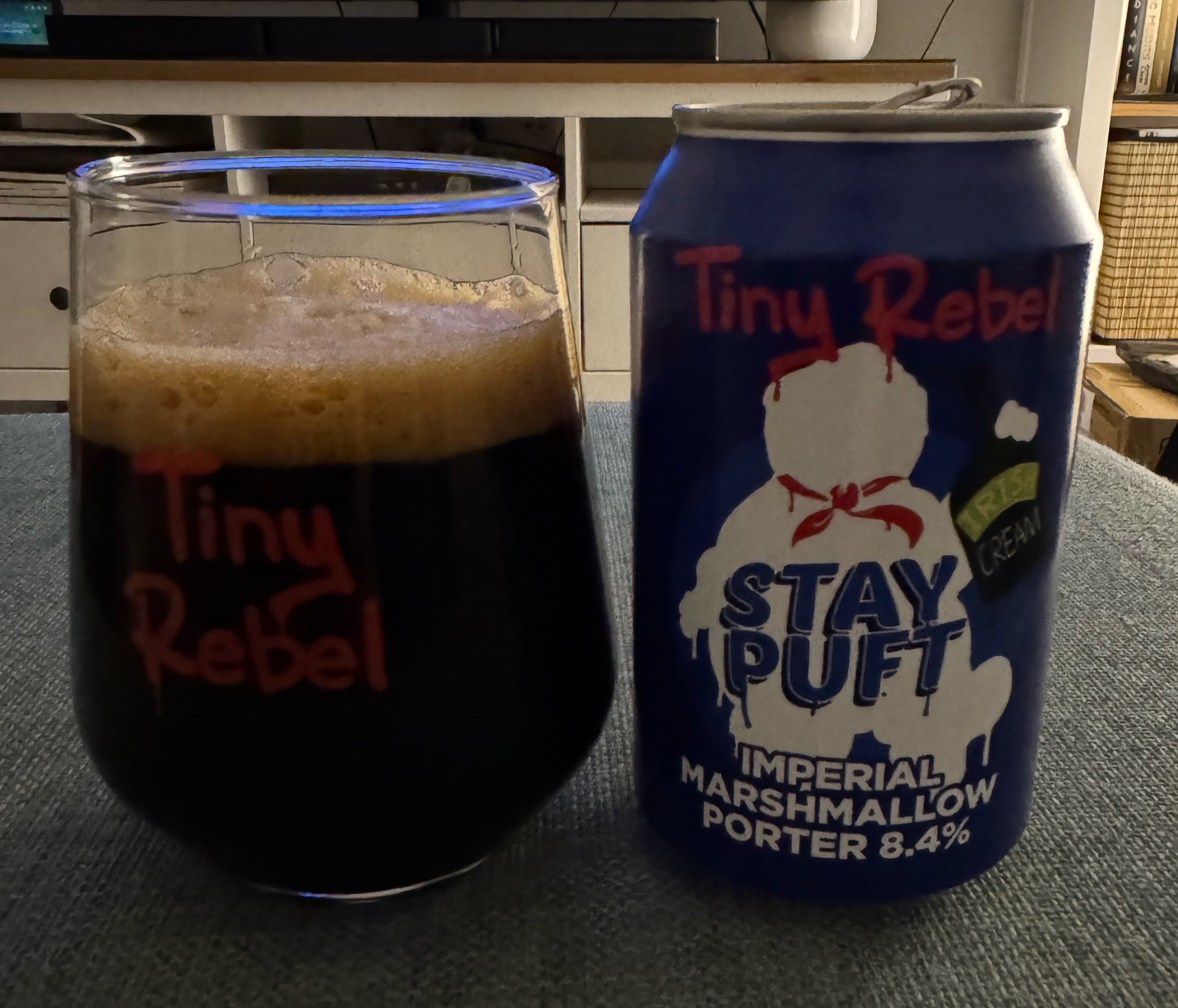 Stay Puft: Irish cream imperial marshmallow porter, Wales