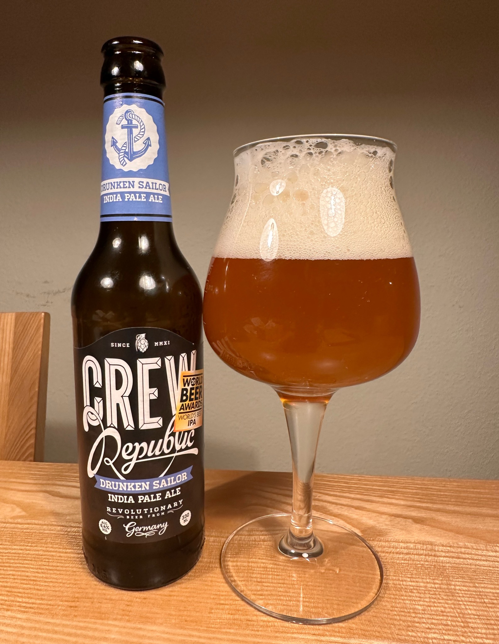 Drunken Sailor, CREW Republic Brewery