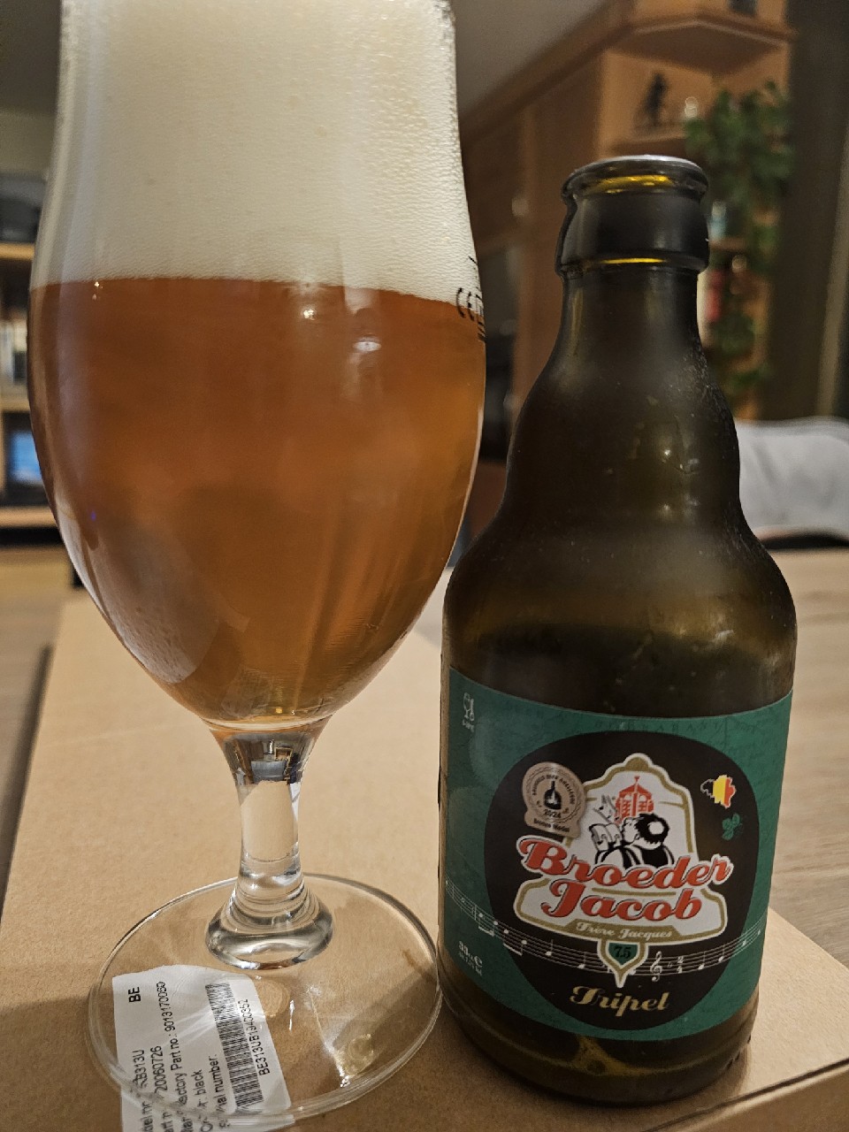 broeder jacob tripel, Amburon Belgian Craftbrewery