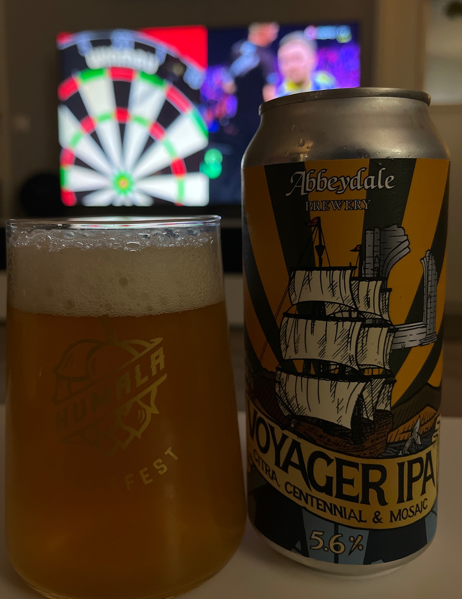 Voyager IPA: Centennial, Citra & Mosaic, Abbeydale Brewery