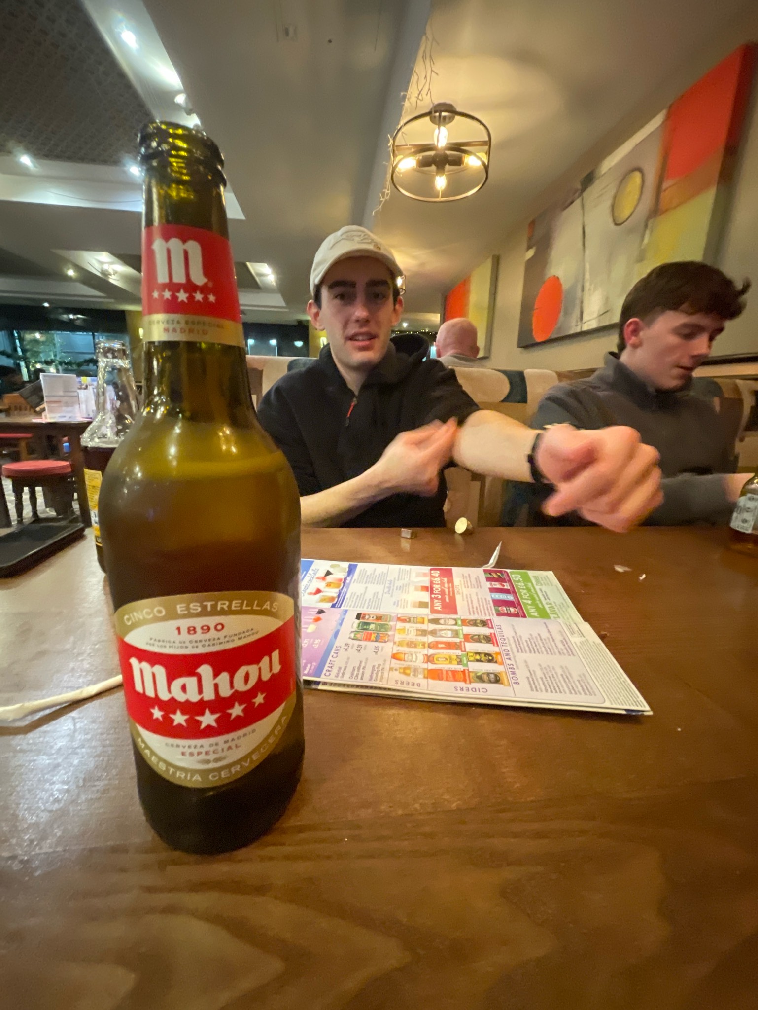 Mahou Cinco Estrellas, Spain