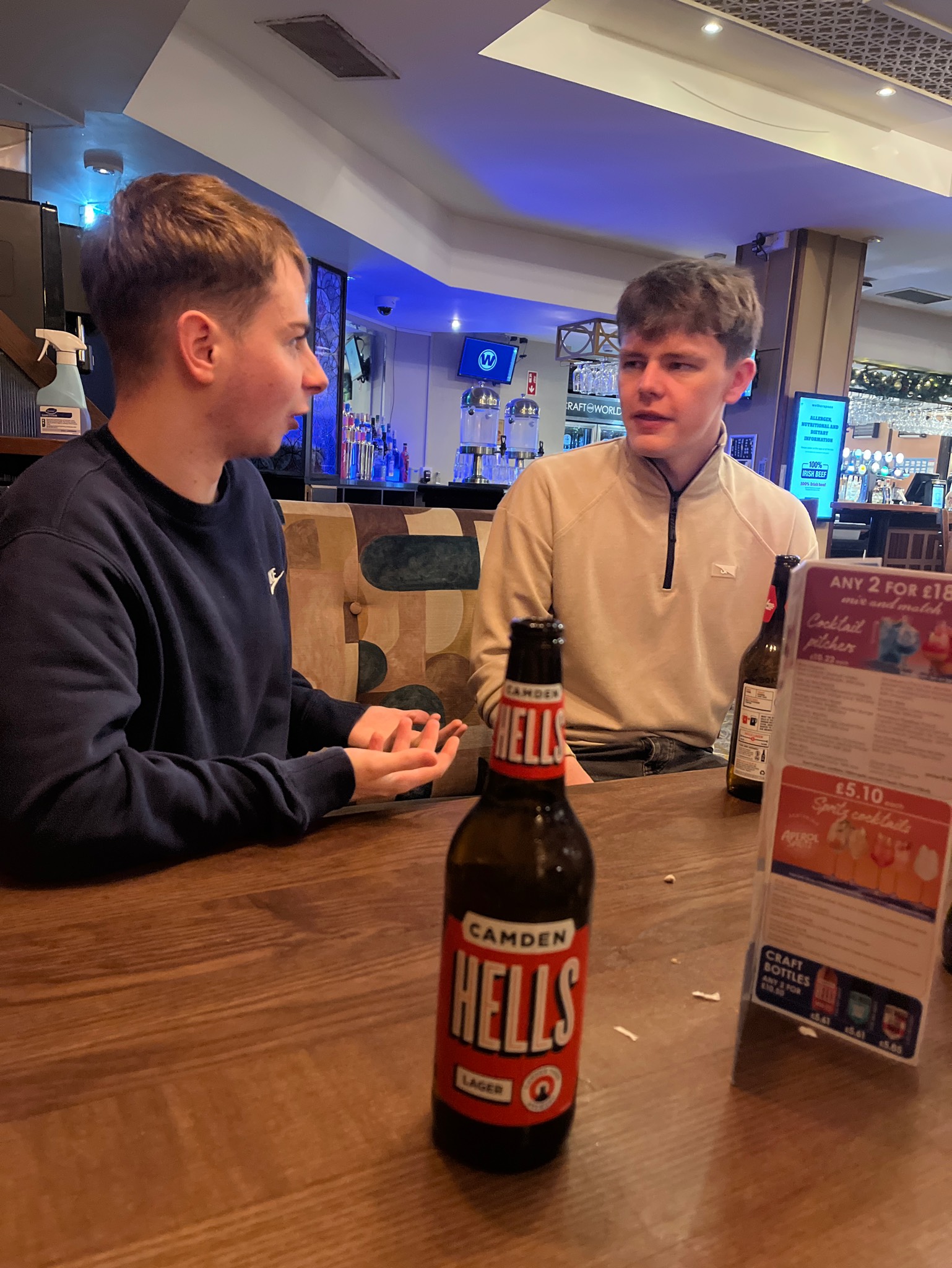 Camden Hells Lager, Camden Town Brewery (AB InBev)