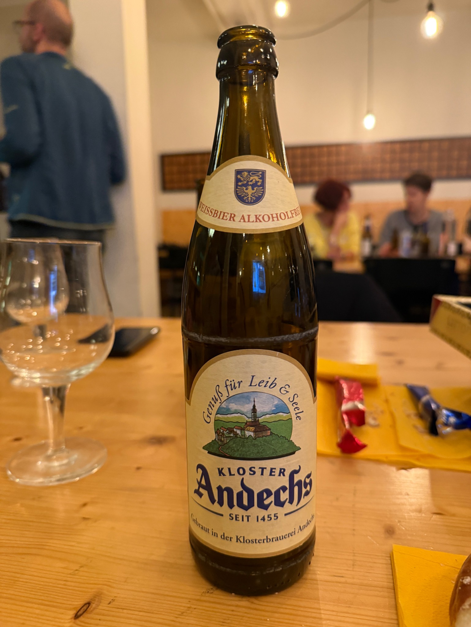 Andechser Weissbier Alkoholfrei, Klosterbrauerei Andechs