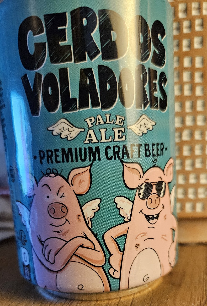 Cerdos Voladores Pale Ale, Barcelona Beer Company