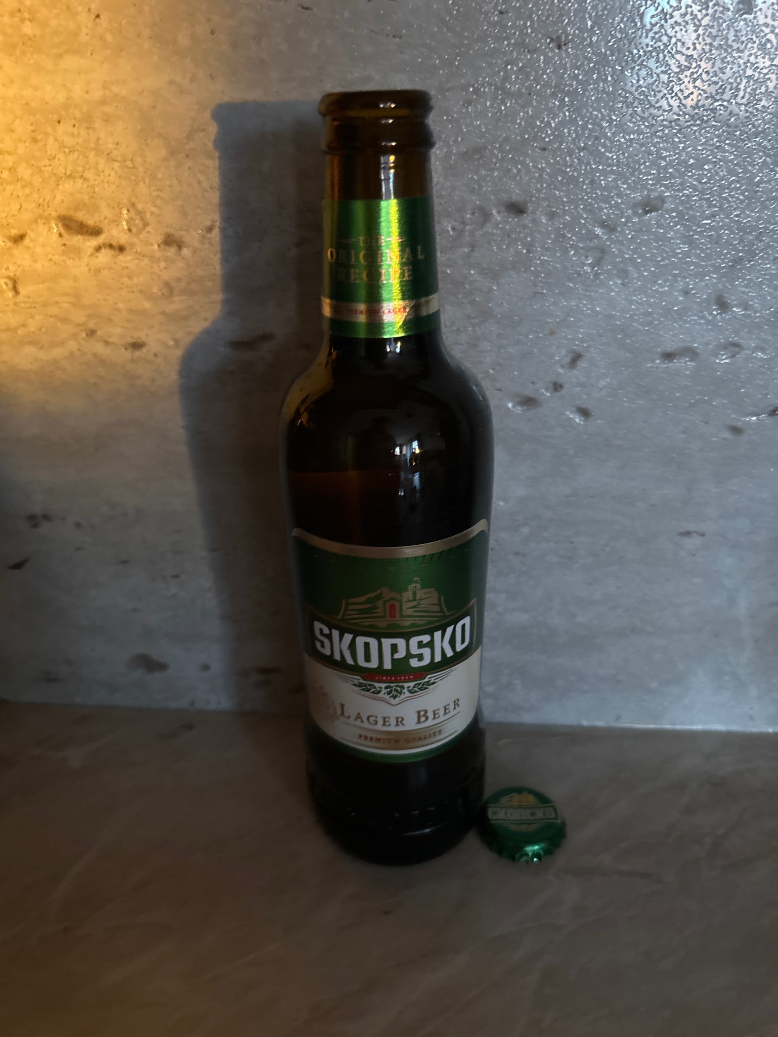 Skopsko Lager Beer / Skopsko Svetlo Pivo / Скопско Cветло Пиво, Pivara Skopje (Heineken)