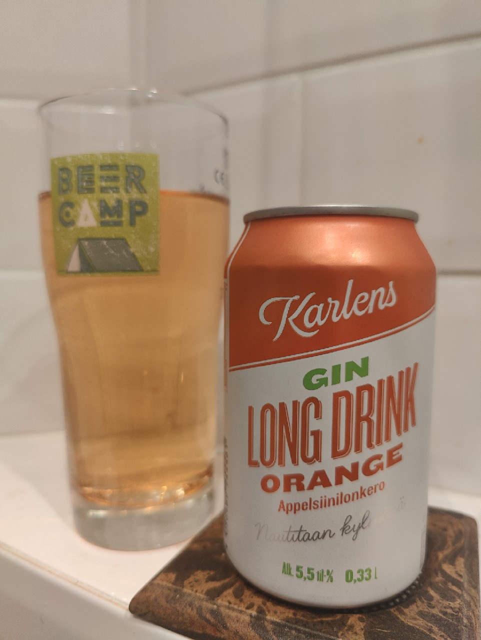Karlens Gin Long Drink Orange, Finland