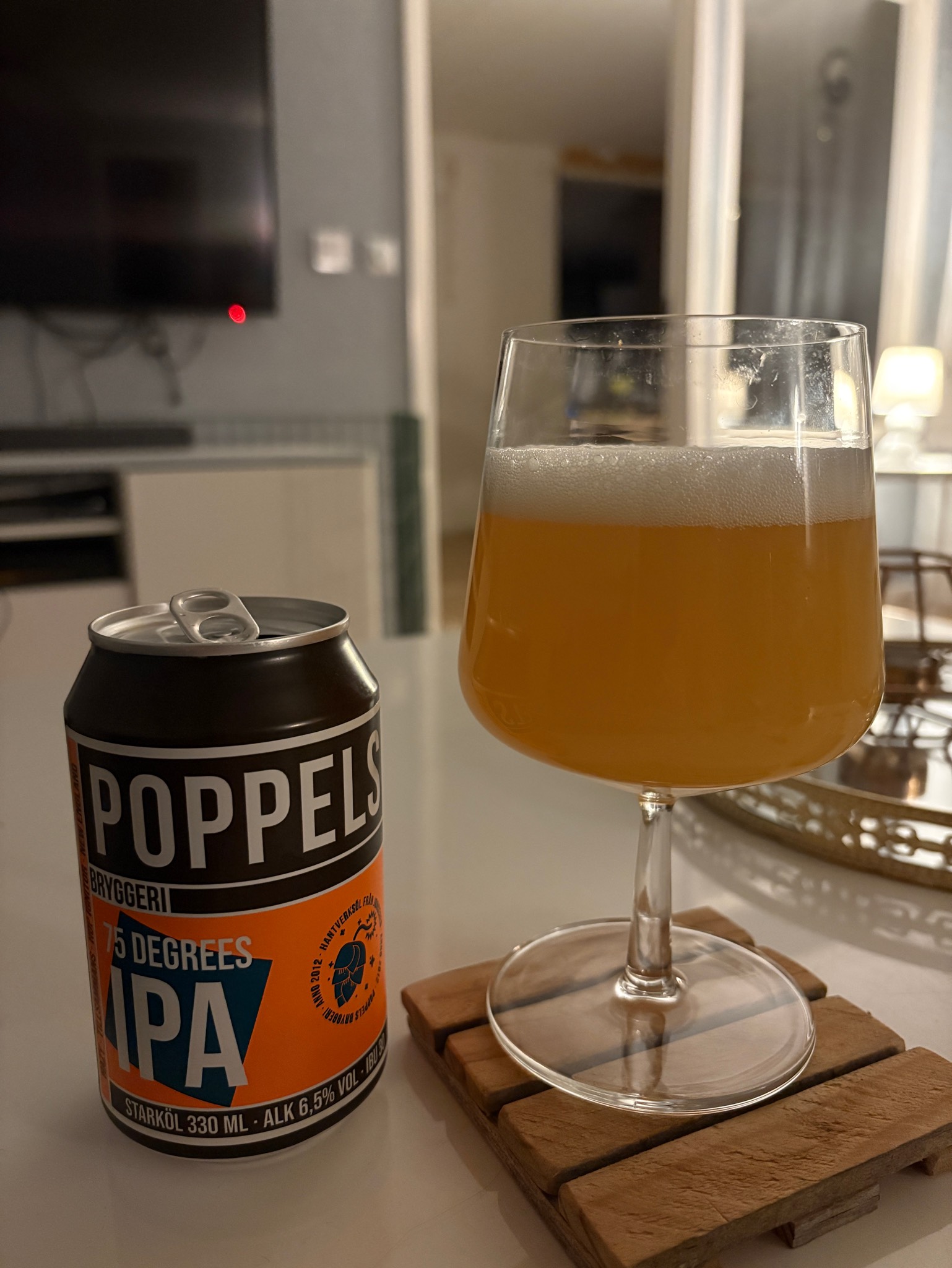 75 Degrees IPA, Sweden