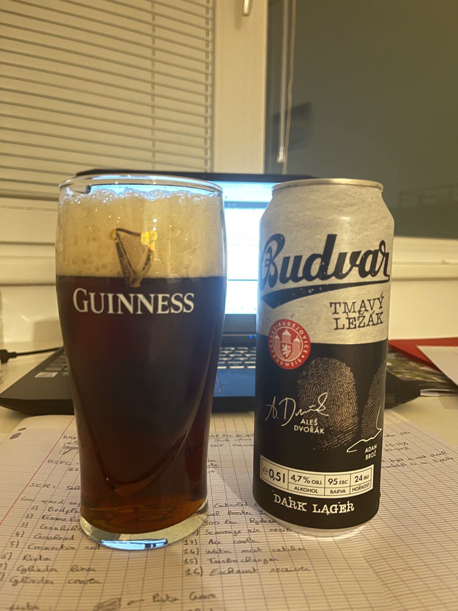 Budějovický Budvar Tmavý Ležák / Czechvar B: Dark, Czech Republic