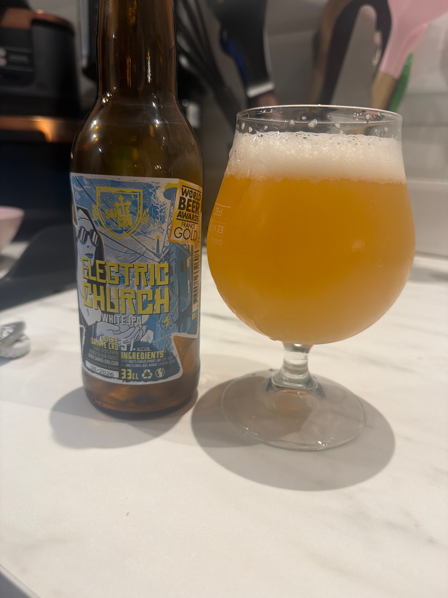 Electric Church, Brasserie Sainte Cru