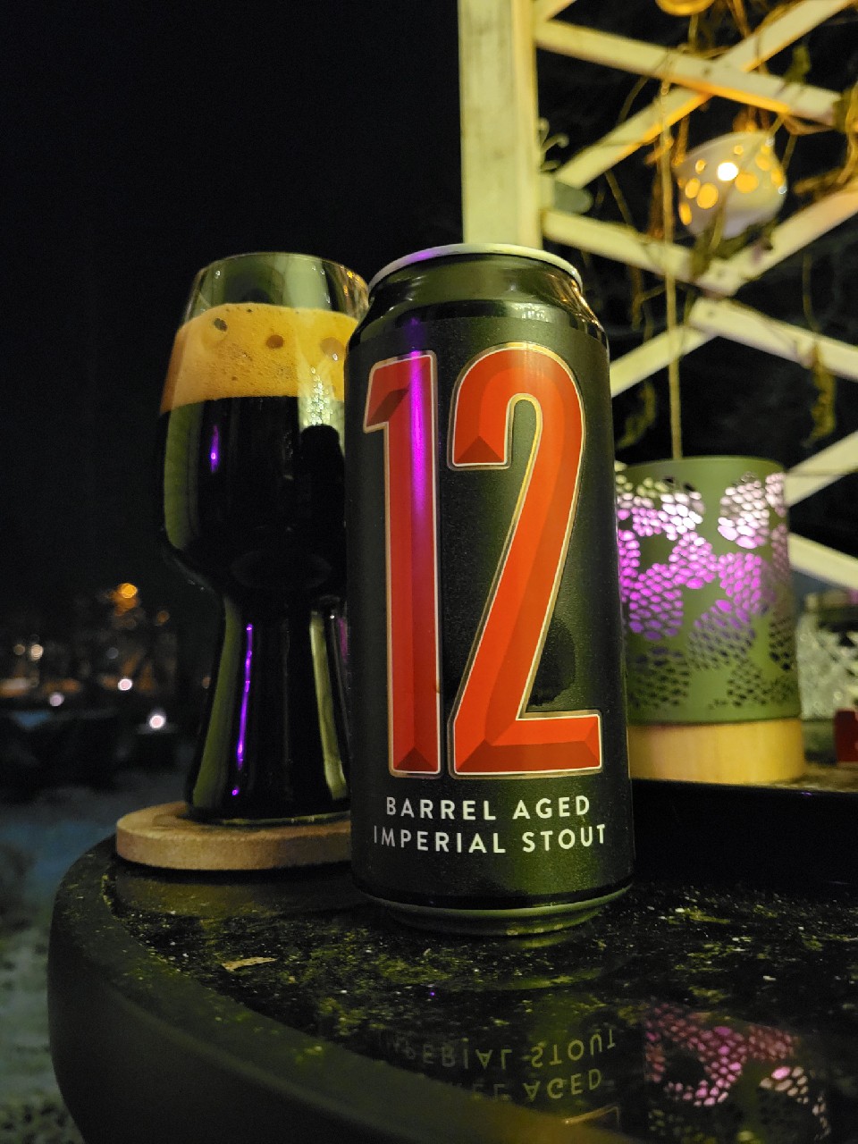 12 Barrel aged imperial stout, Brew By Numbers