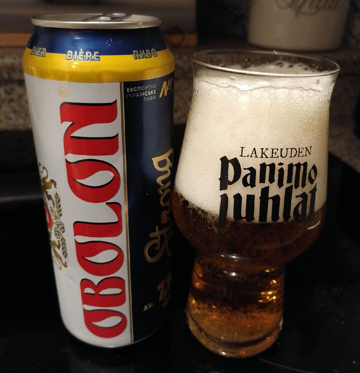 Obolon Extra / Obolon Strong 7.1%, Ukraine