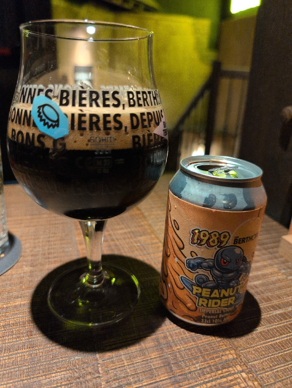 Peanut rider, 1989 Brewing