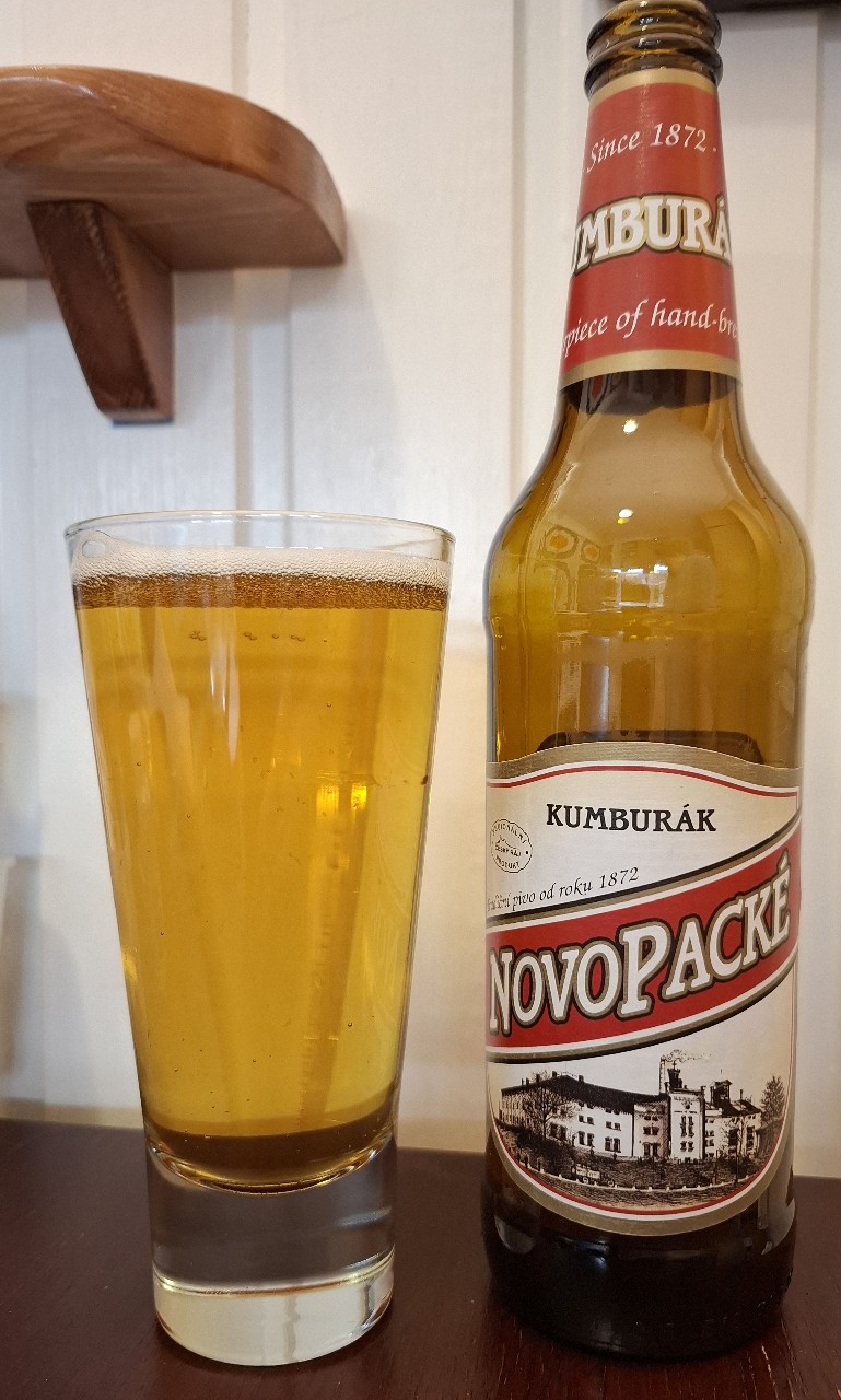 Novopacké Pivo 12° Kumburák, Czech Republic