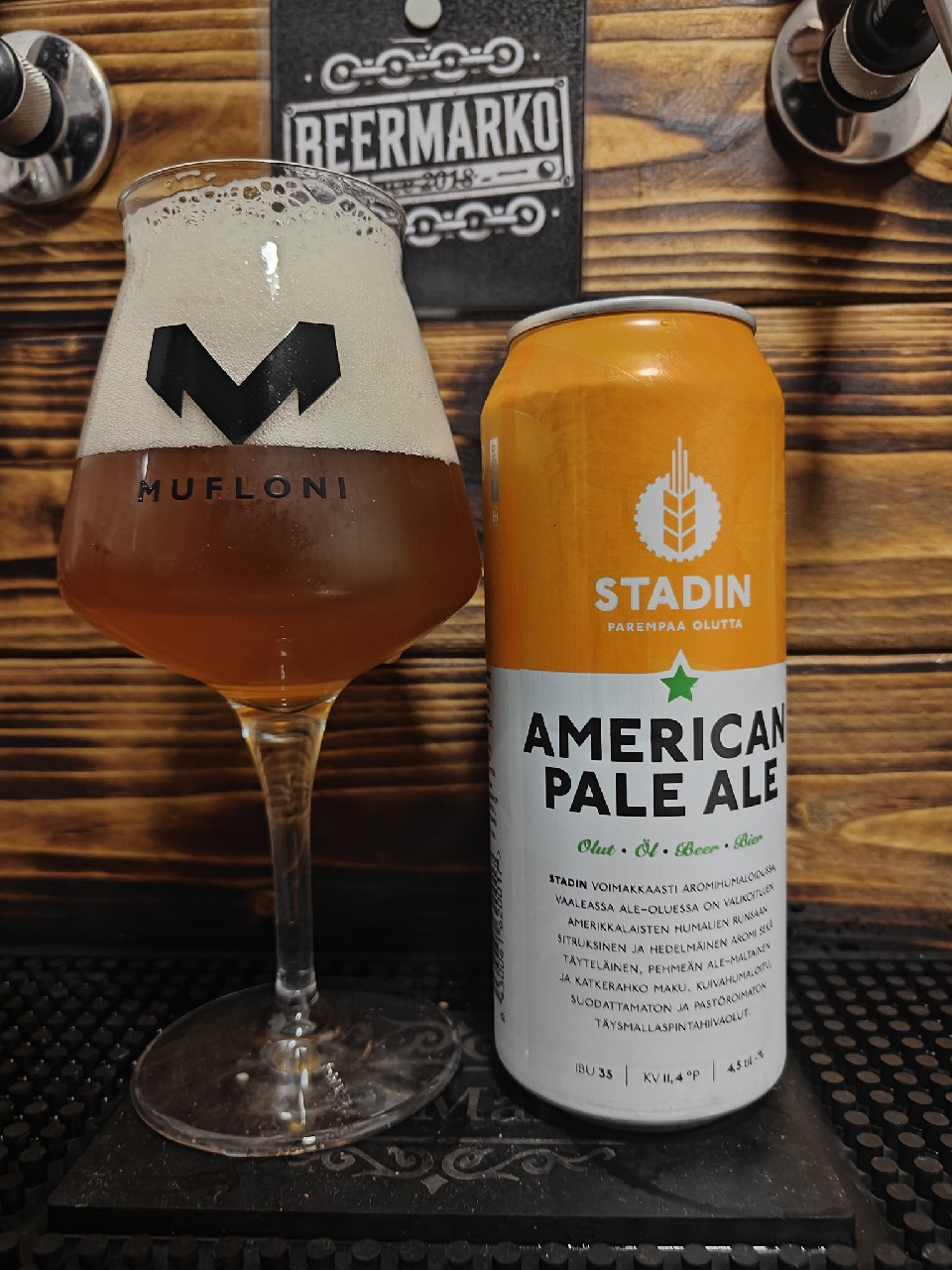 Stadin American Pale Ale 4.5%, Finland