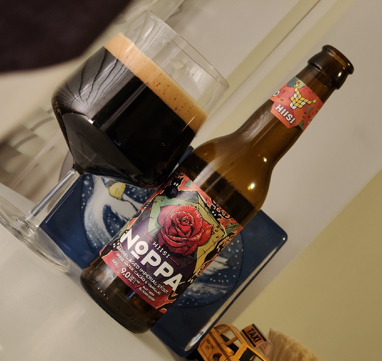 Noppa Imperial Stout (Barrel Aged Random Series), Panimo Hiisi