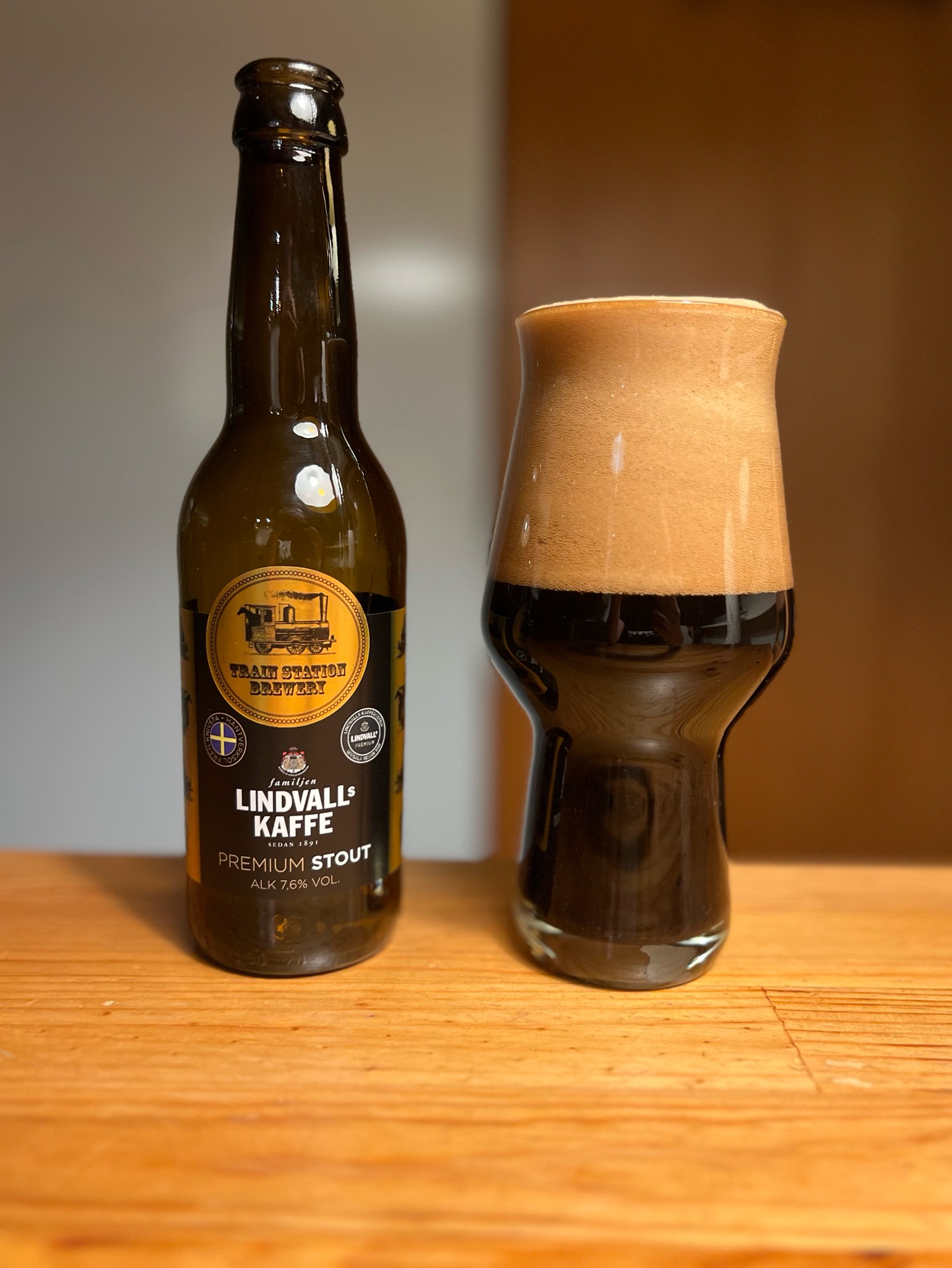Lindvalls Premium Stout, Train Station Brewery