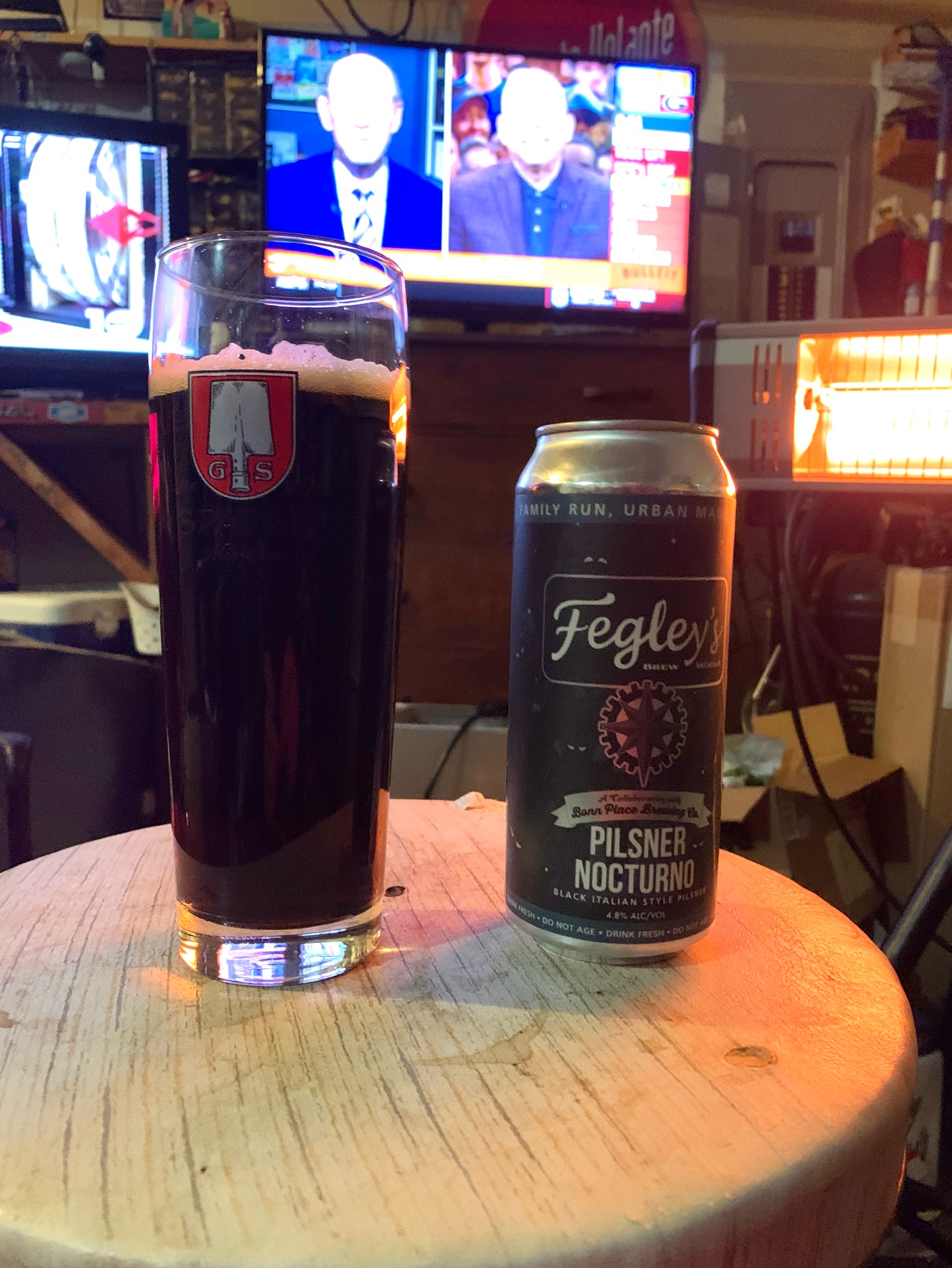 Pilsner Nocturno, Fegley's Brew Works