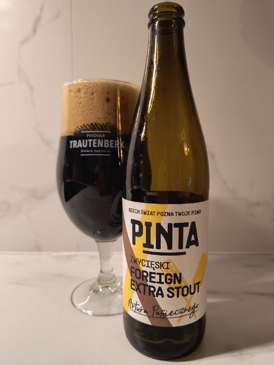 Zwycięski Foreign Extra Stout, Browar PINTA