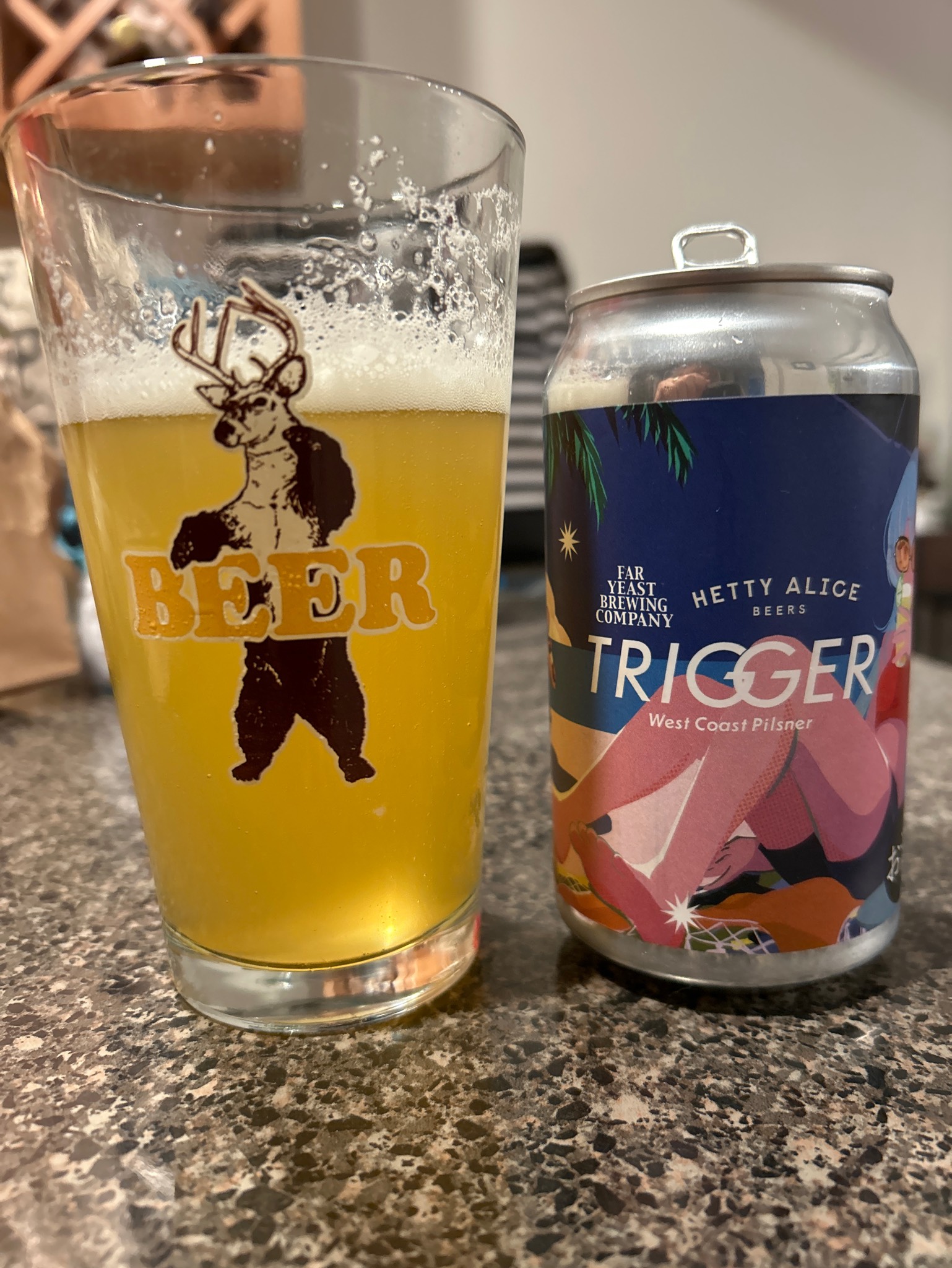 Trigger West Coast Pilsner, Far Yeast Brewing Company