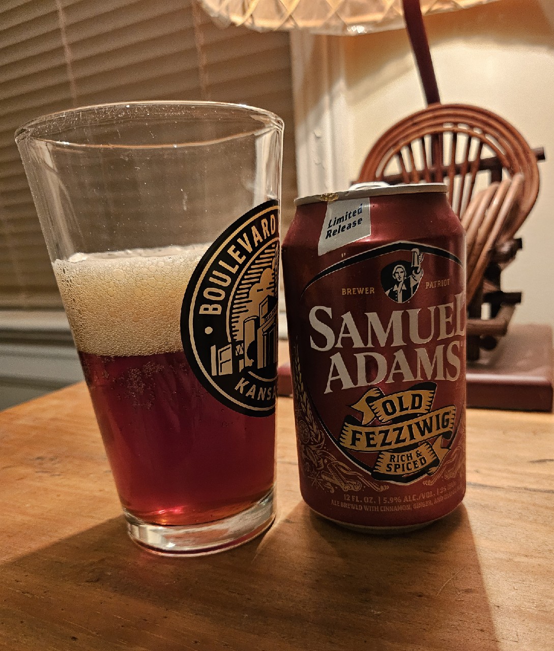 Old Fezziwig Ale, Samuel Adams (Boston Beer Company)
