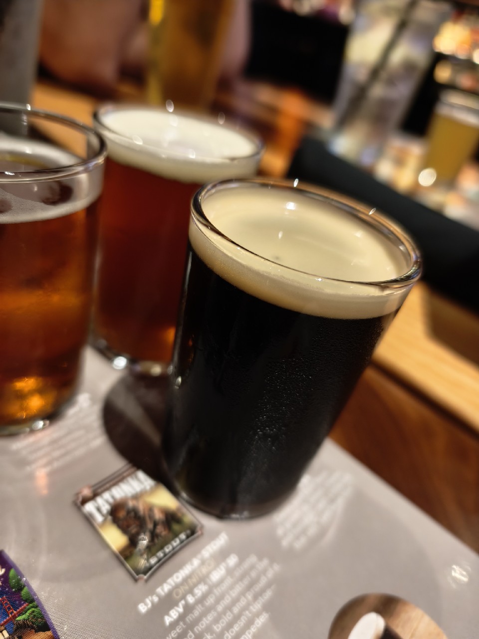 BJ's Tatonka Stout, BJ's Restaurant & Brewhouse