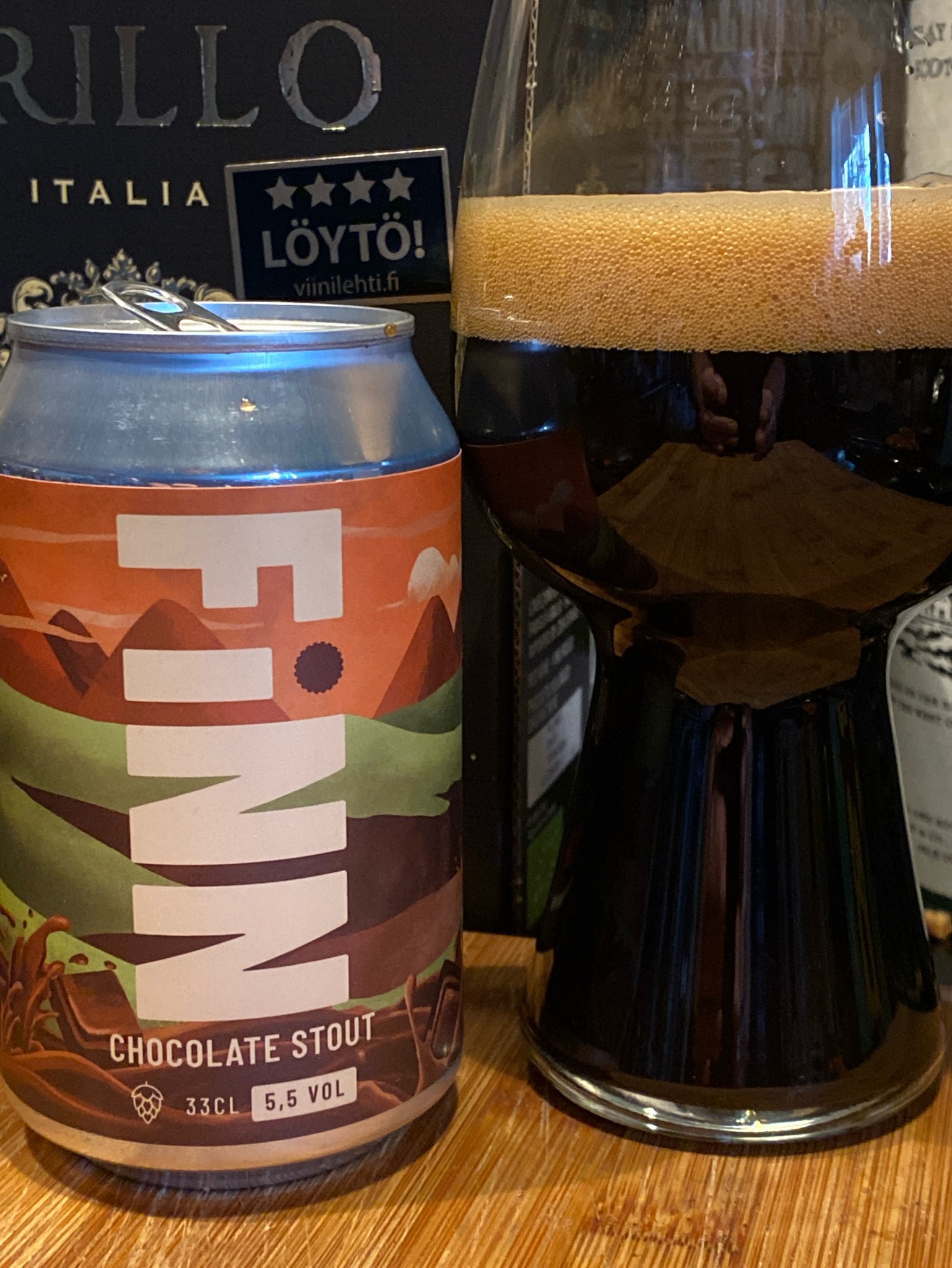 Finn chocolate stout, Sweden