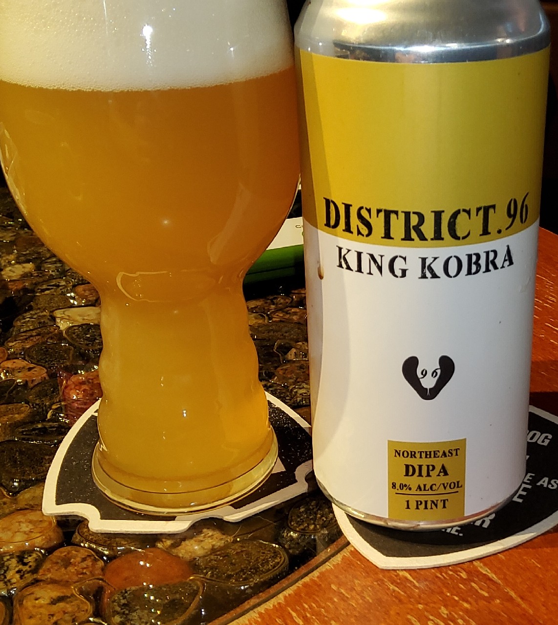 king cobra, District 96 Beer Factory