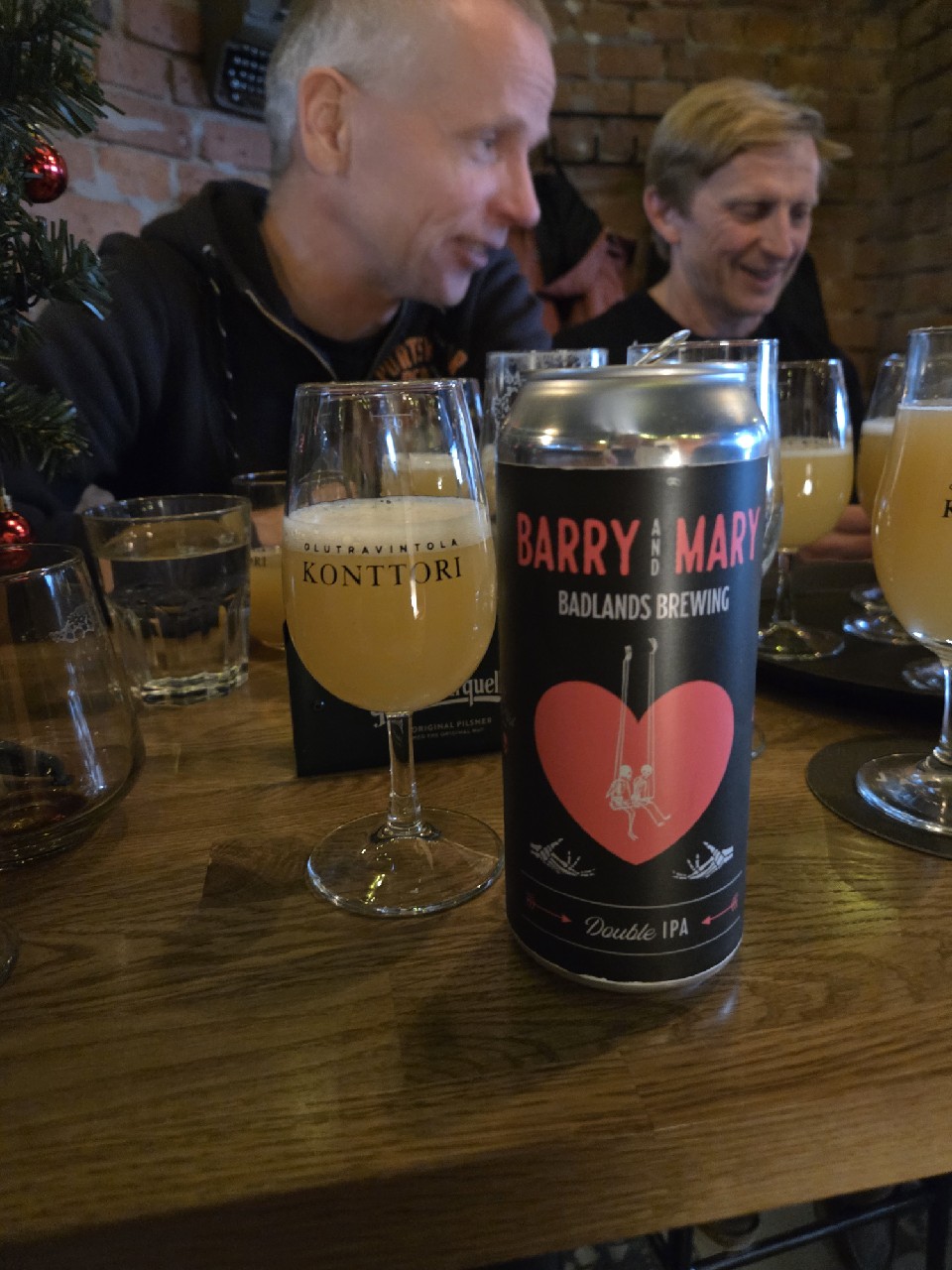Barry and Mary, Badlands Brewing Company