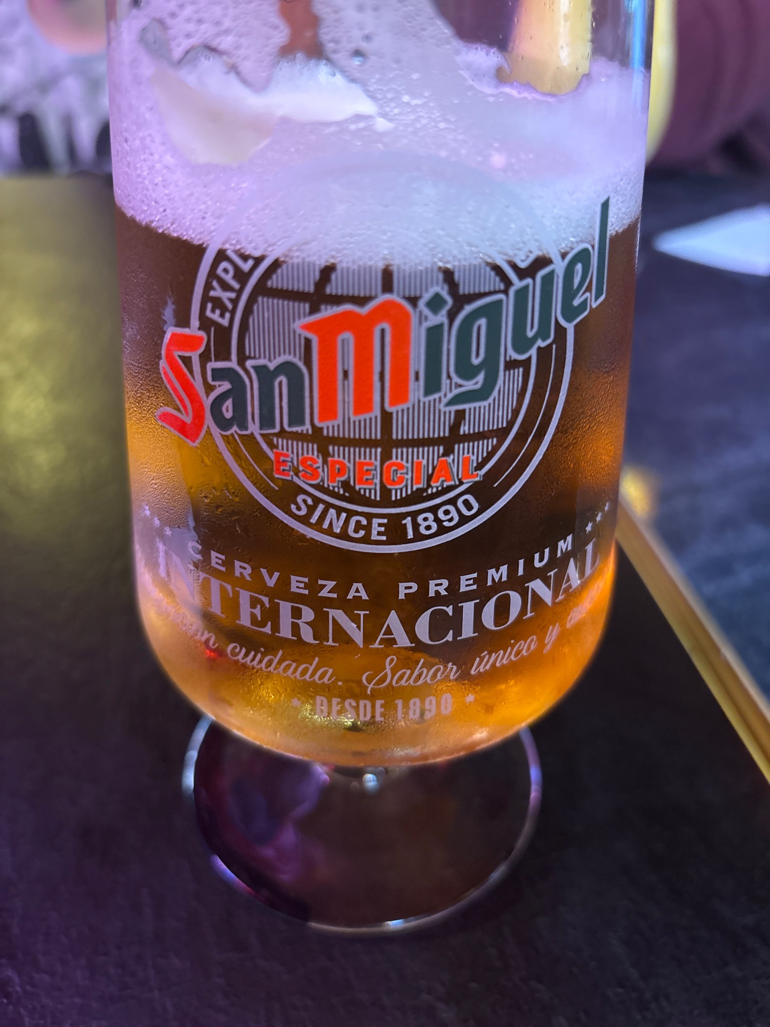 San Miguel Especial, San Miguel Spain (Grupo Mahou-San Miguel)